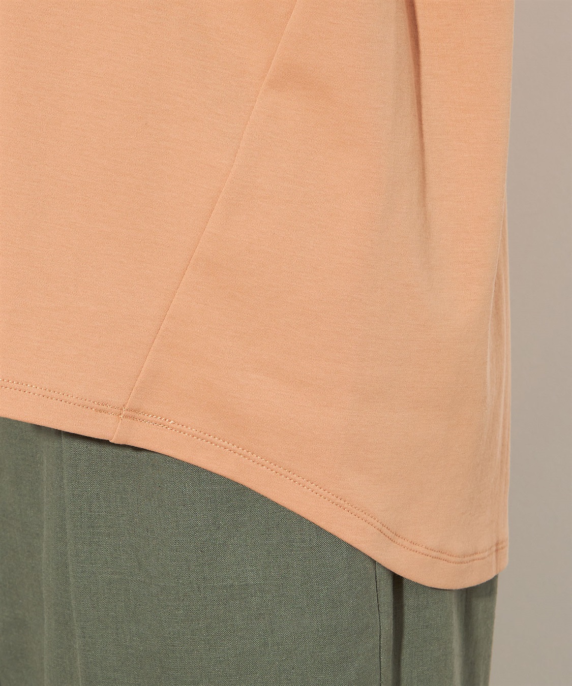 Petit Honfleur 【接触冷感】さらさらパールボタンプルオーバー_sub_6