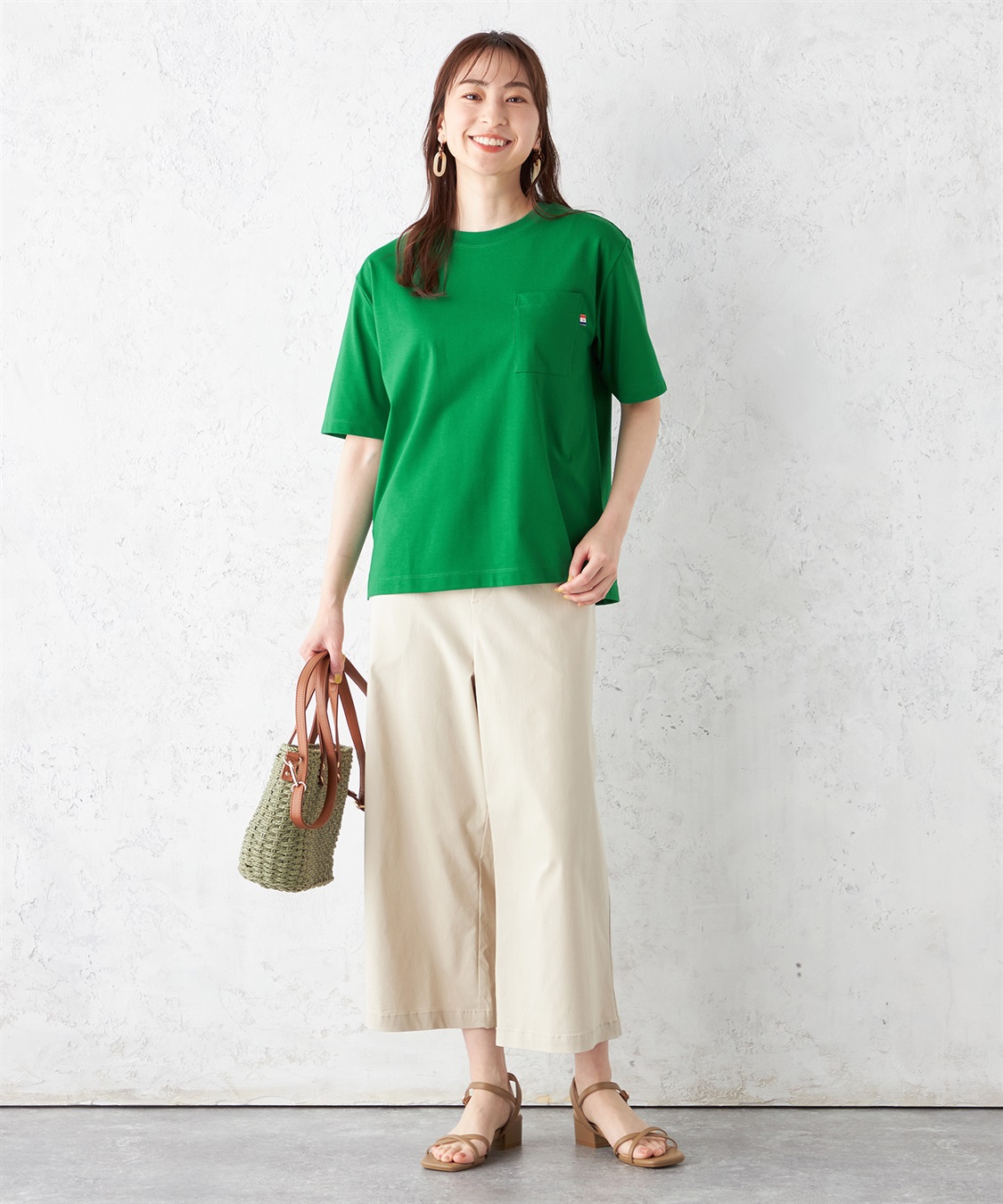 Petit Honfleur 汗じみ防止ポケットTシャツ_sub_9