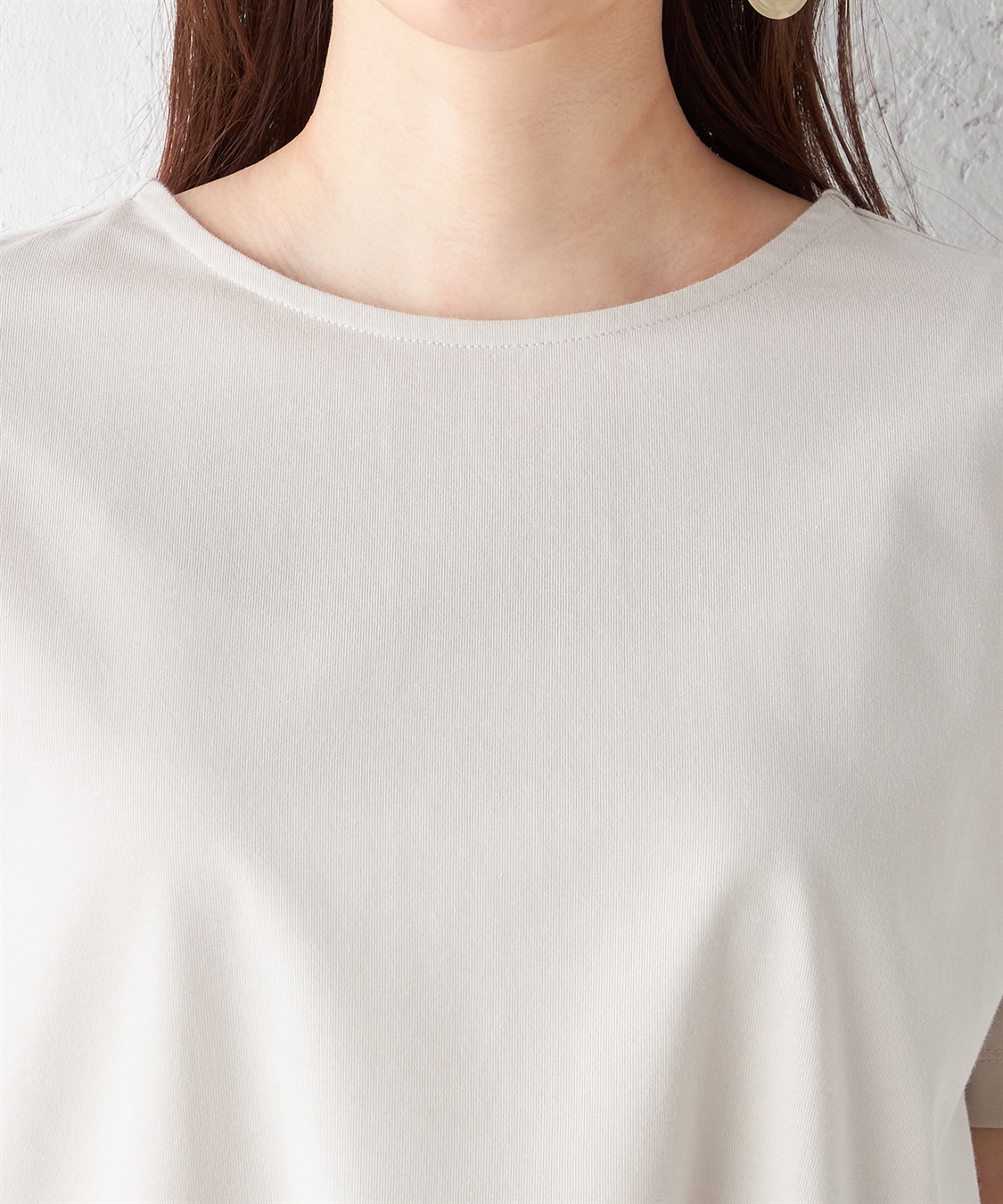 Petit Honfleur 汗じみ防止後タックAラインプルオーバー_sub_4