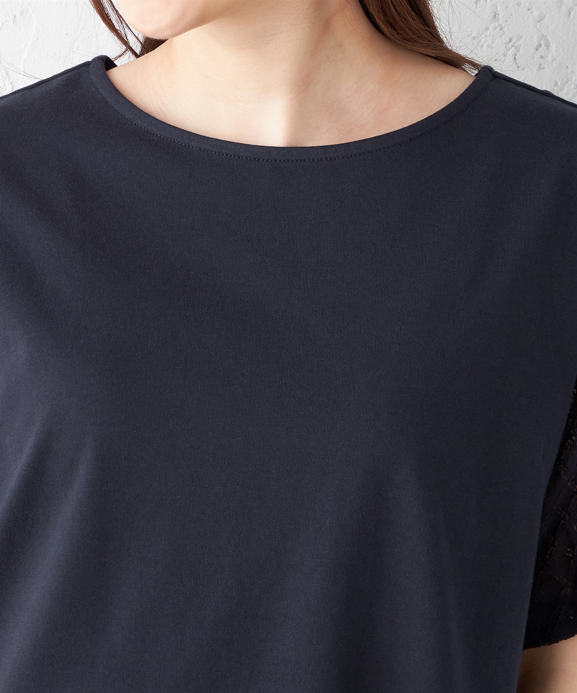 Petit Honfleur 切替スリーブプルオーバー_sub_3