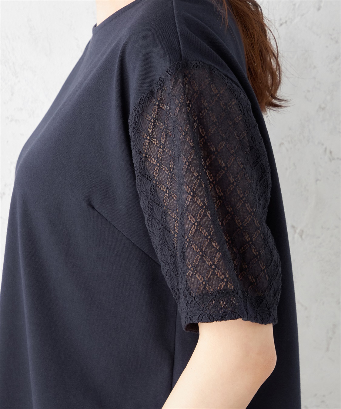 Petit Honfleur 切替スリーブプルオーバー_sub_4