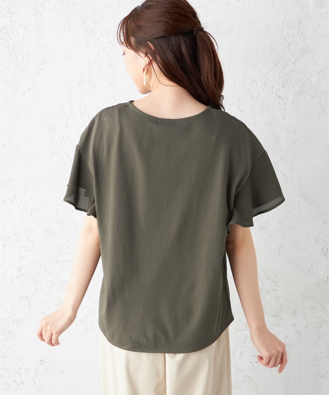 Petit Honfleur フレアスリーブプルオーバー_sub_3