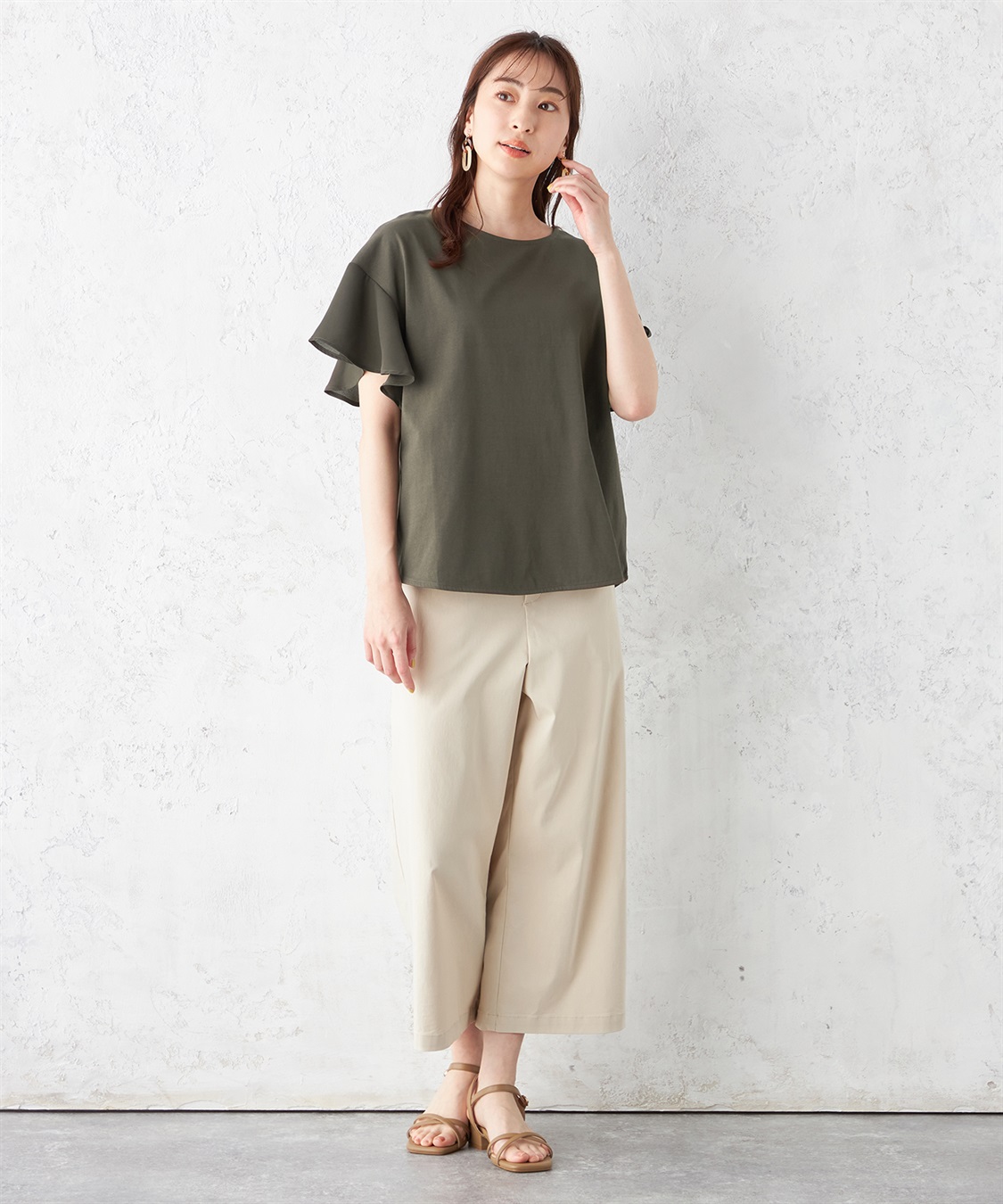 Petit Honfleur フレアスリーブプルオーバー_sub_8