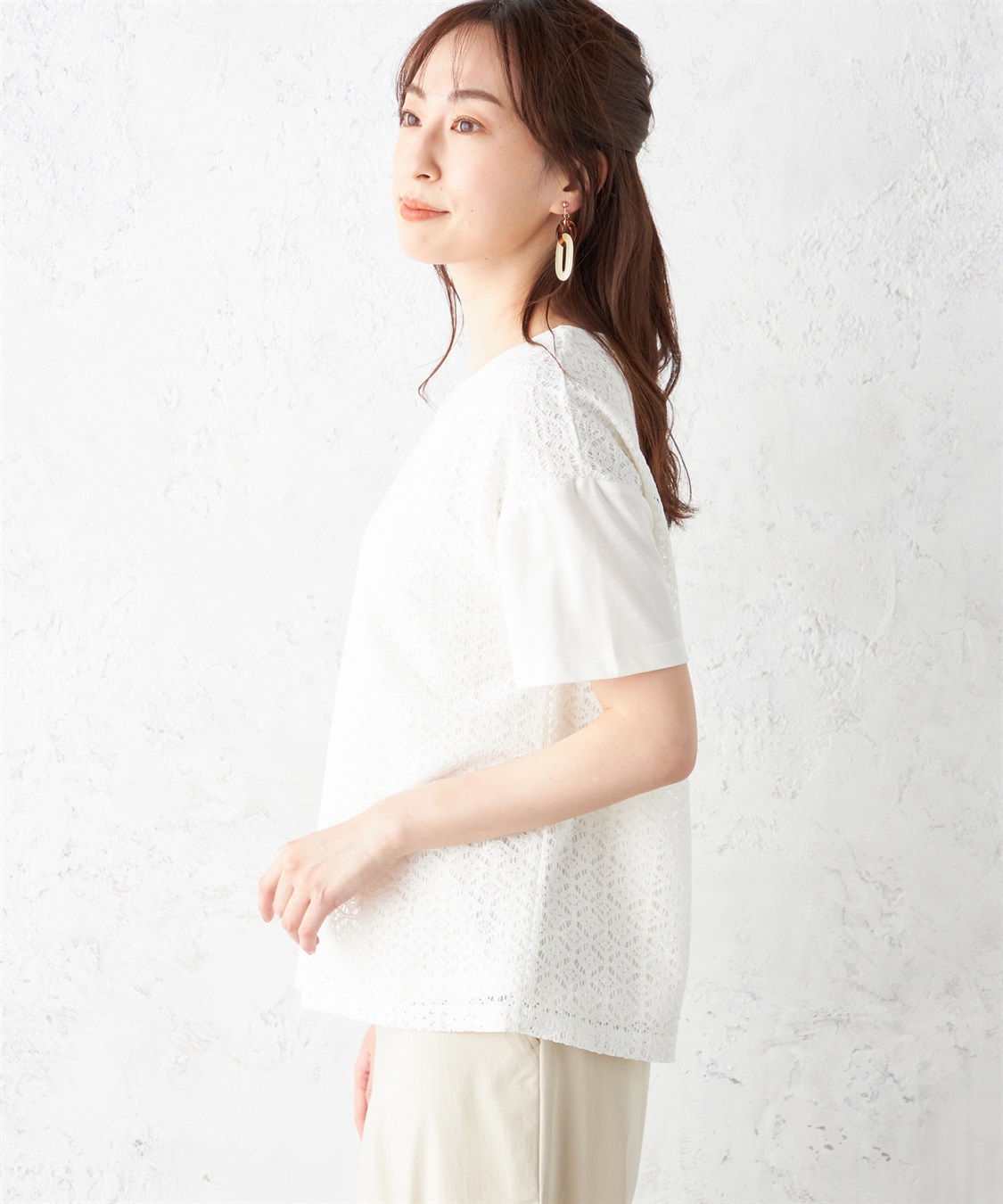 Petit Honfleur レースプルオーバー_sub_2