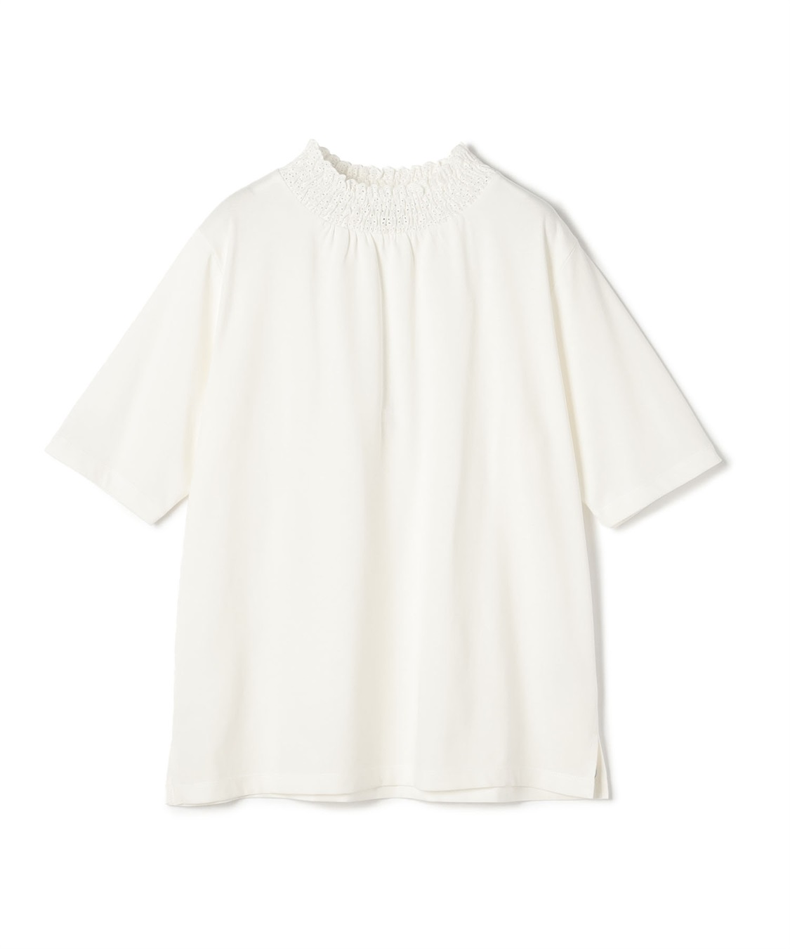 Petit Honfleur レースシャーリングプルオーバー_sub_2