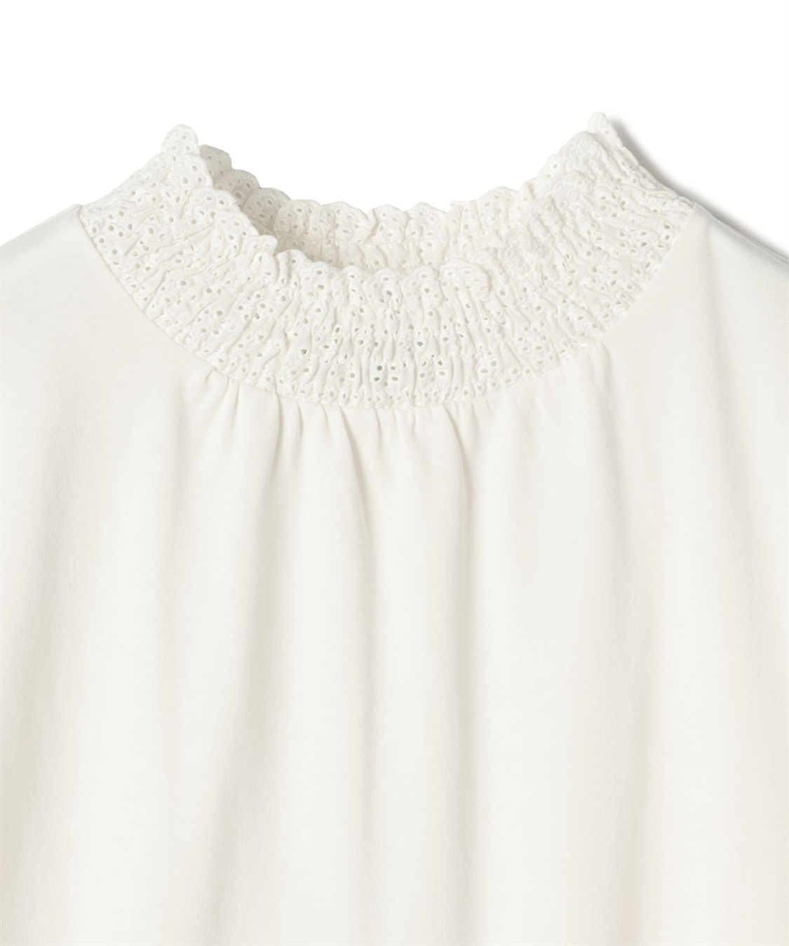 Petit Honfleur レースシャーリングプルオーバー_sub_4