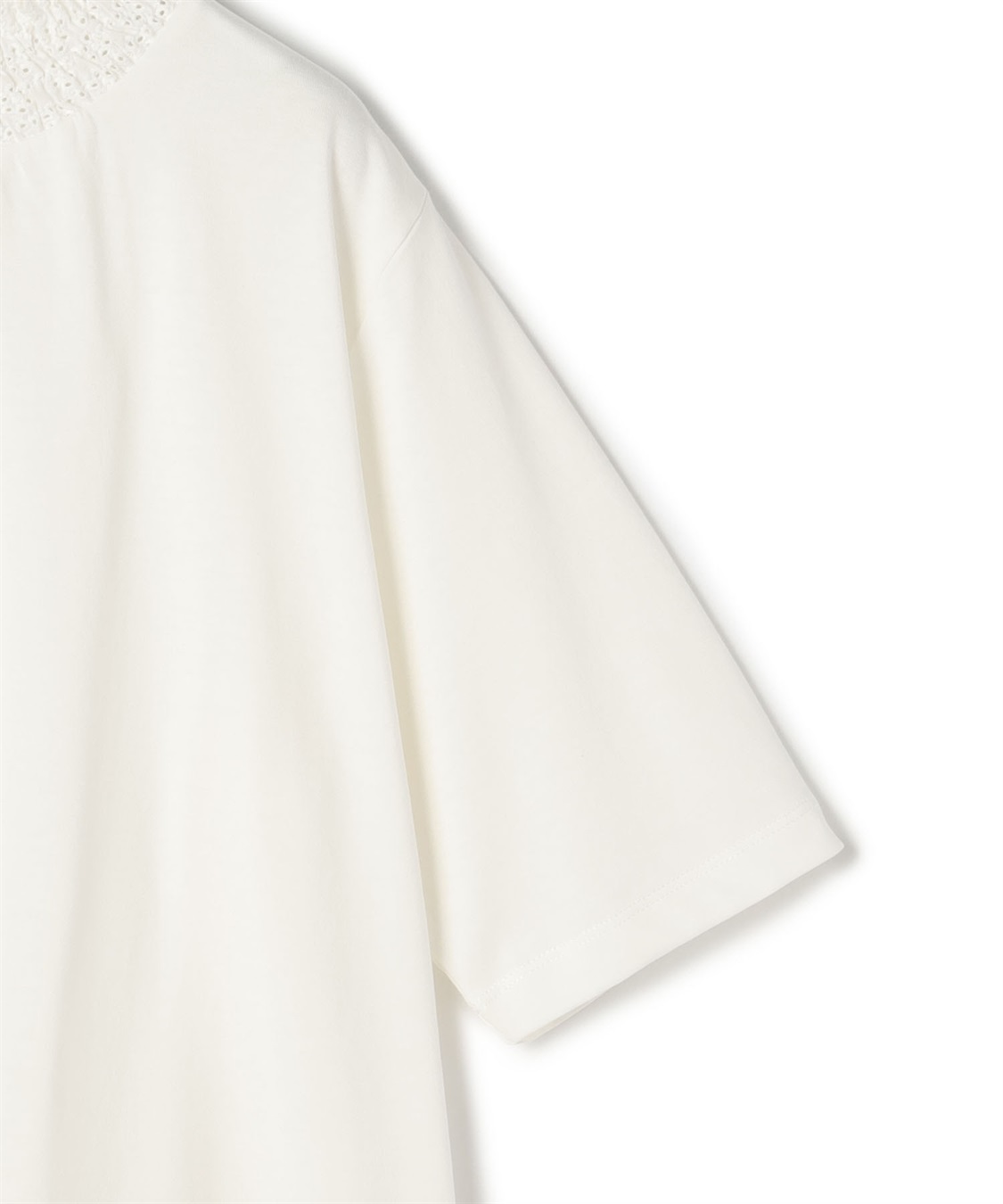 Petit Honfleur レースシャーリングプルオーバー_sub_5