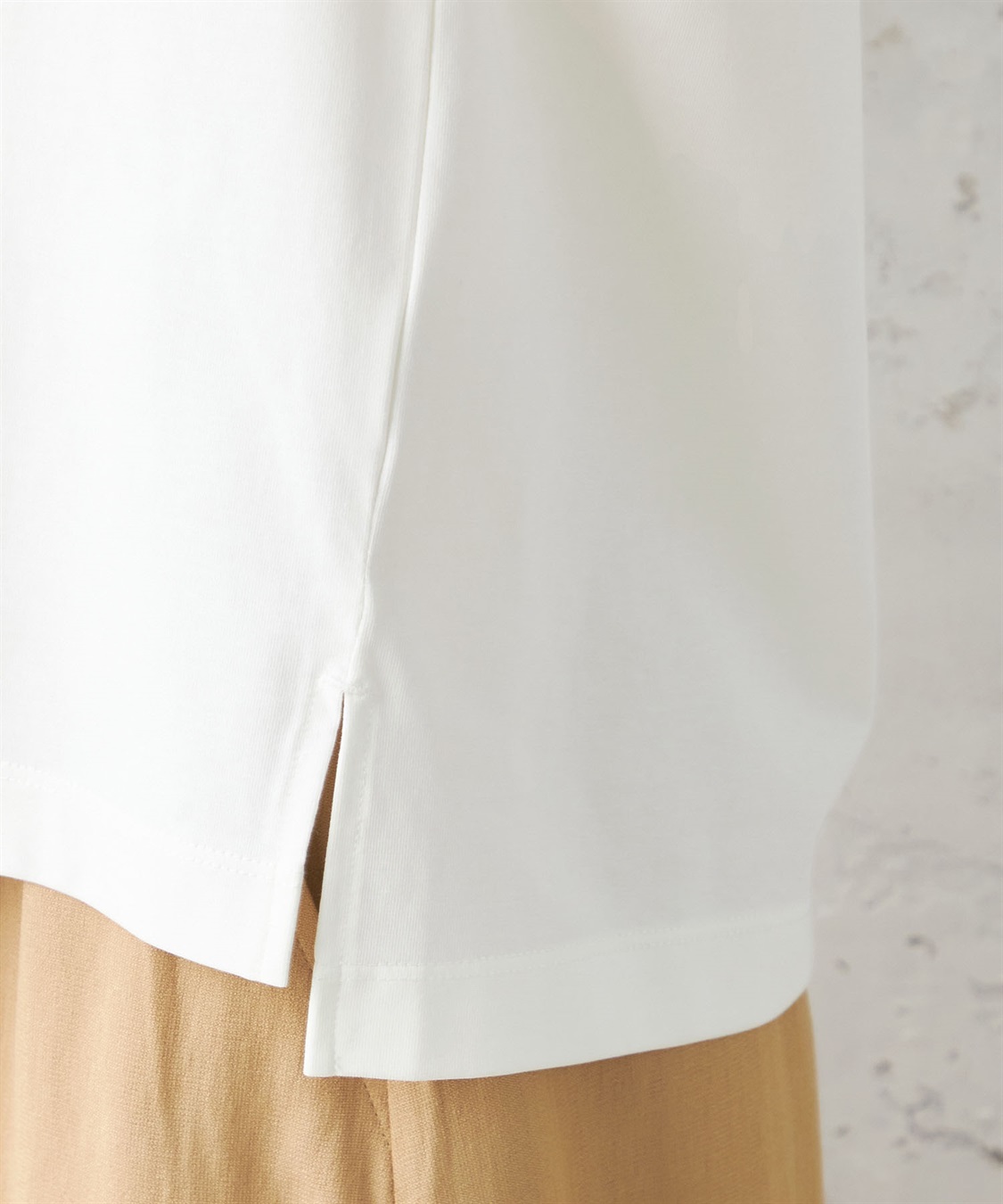 Petit Honfleur 【接触冷感】【UV対策】ナノファインタックプルオーバー_sub_5