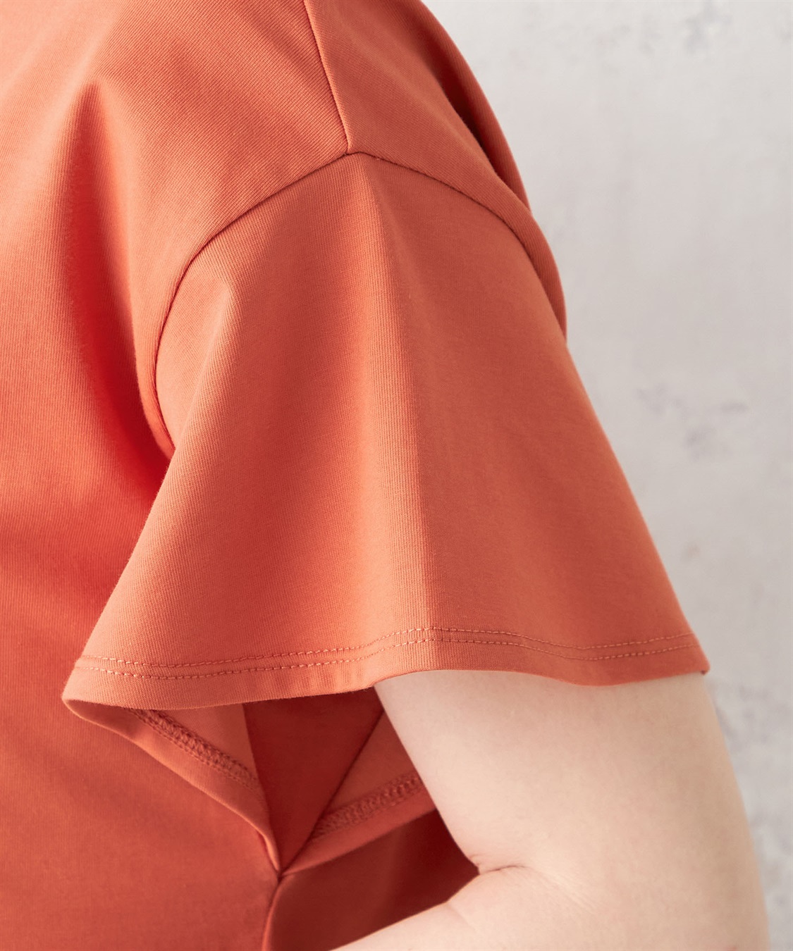 Petit Honfleur 【接触冷感】【UV対策】ナノファインフレアスリーブプルオーバー_sub_4