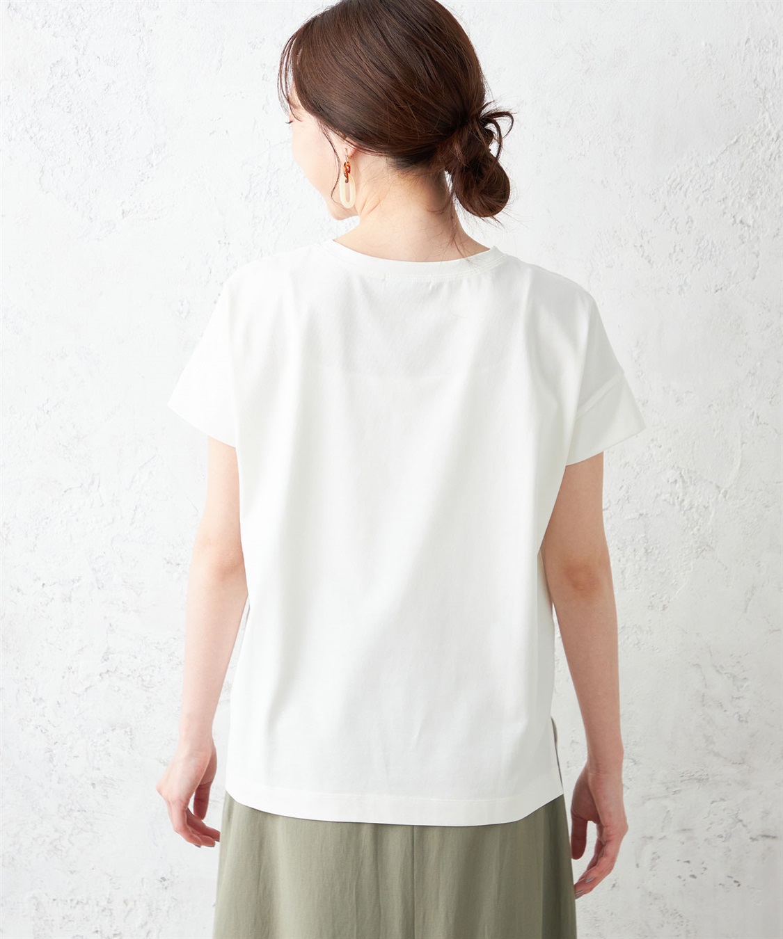 Petit Honfleur 【接触冷感】【UV対策】ナノファインロゴプルオーバー_sub_2