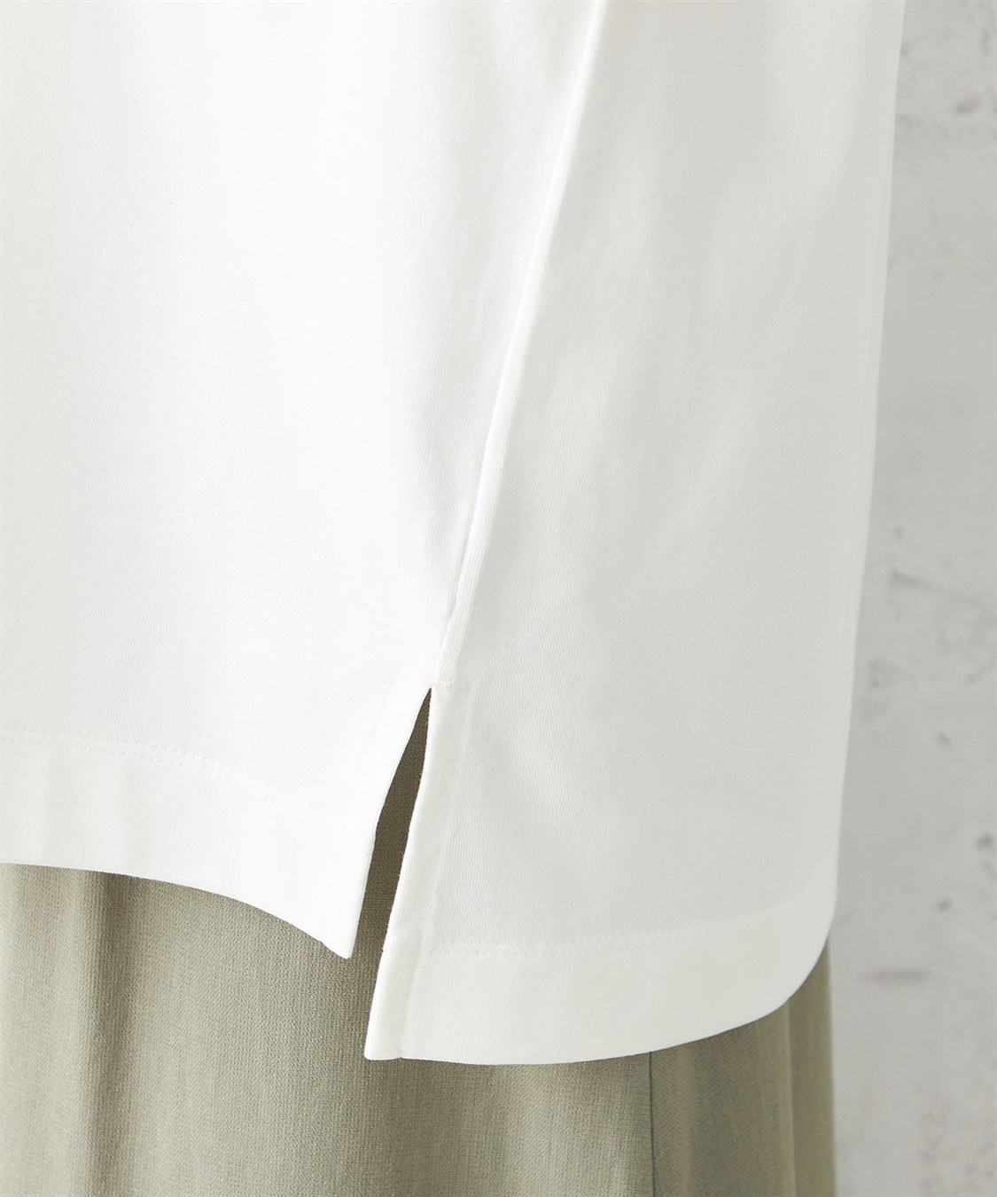 Petit Honfleur 【接触冷感】【UV対策】ナノファインロゴプルオーバー_sub_5