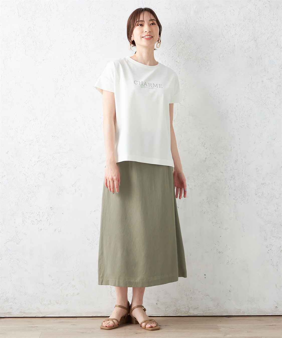 Petit Honfleur 【接触冷感】【UV対策】ナノファインロゴプルオーバー_sub_7