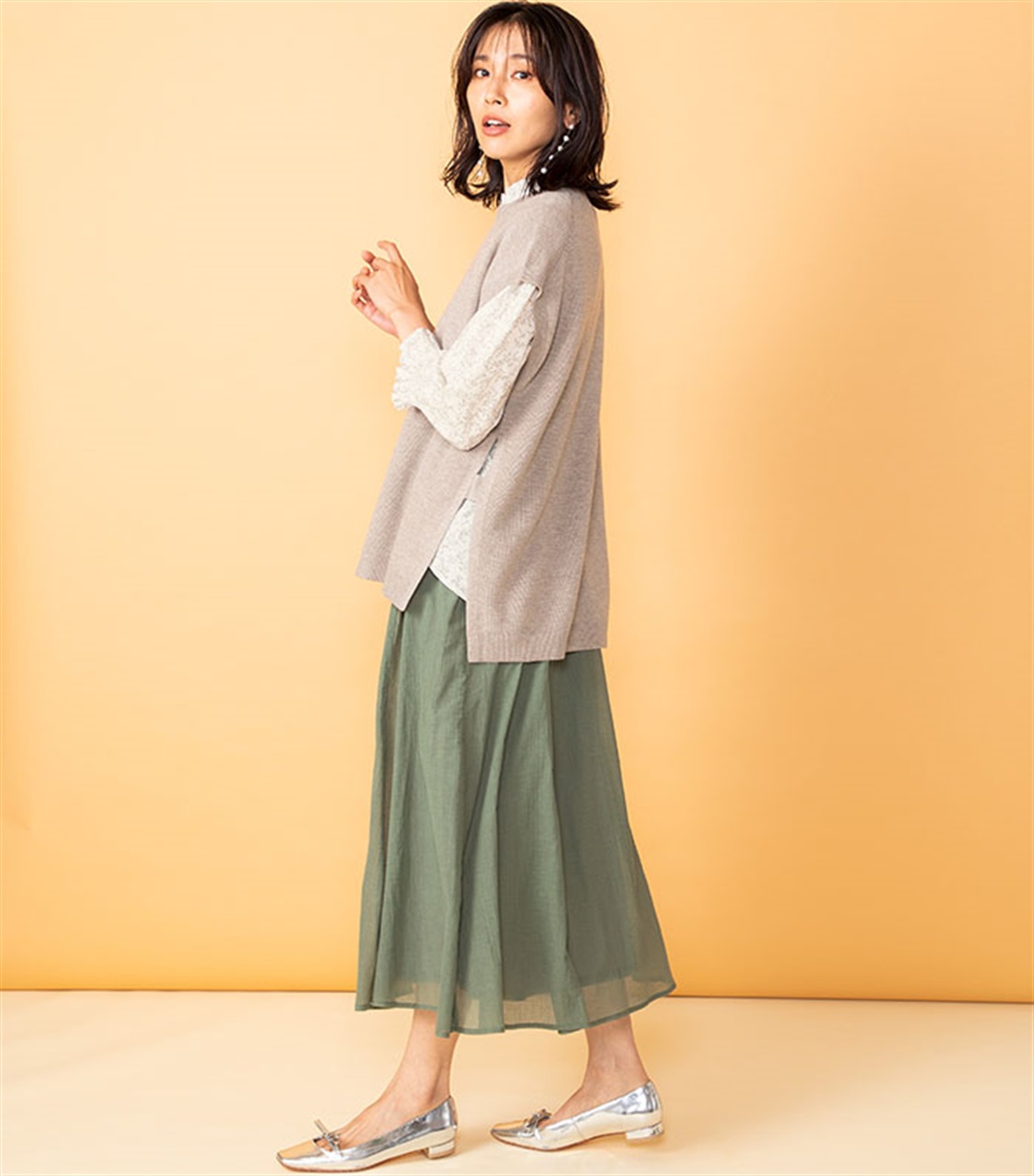 Petit Honfleur 畔編みニットベスト_sub_9