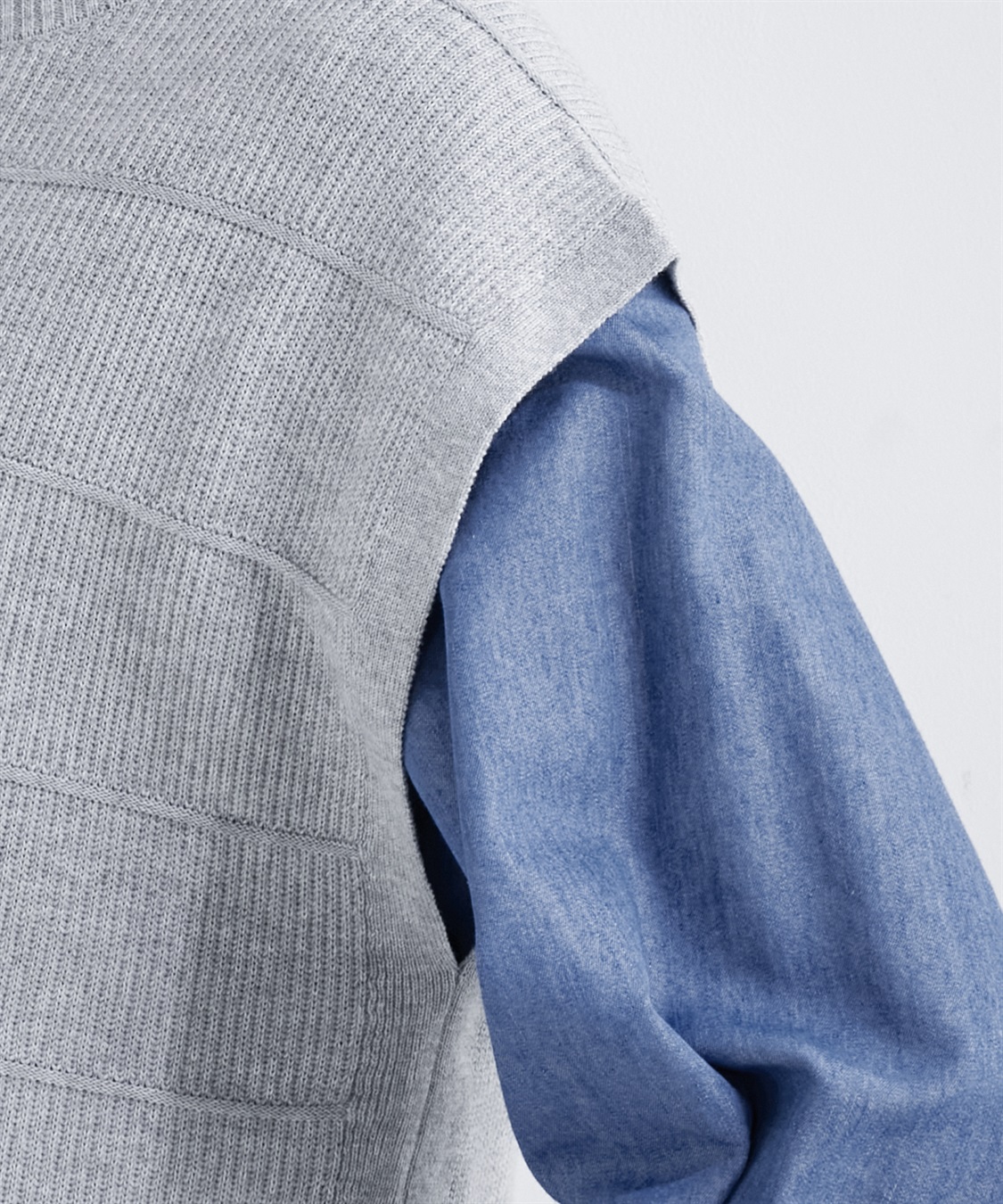 Petit Honfleur 畔編みニットベスト_sub_5