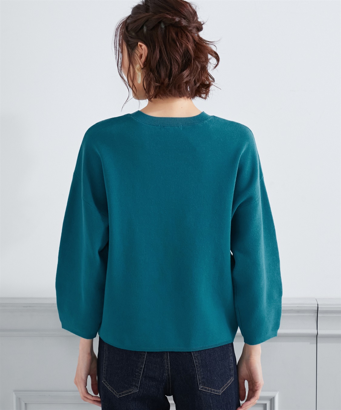 Petit Honfleur ミラノリブニットプルオーバー_sub_3