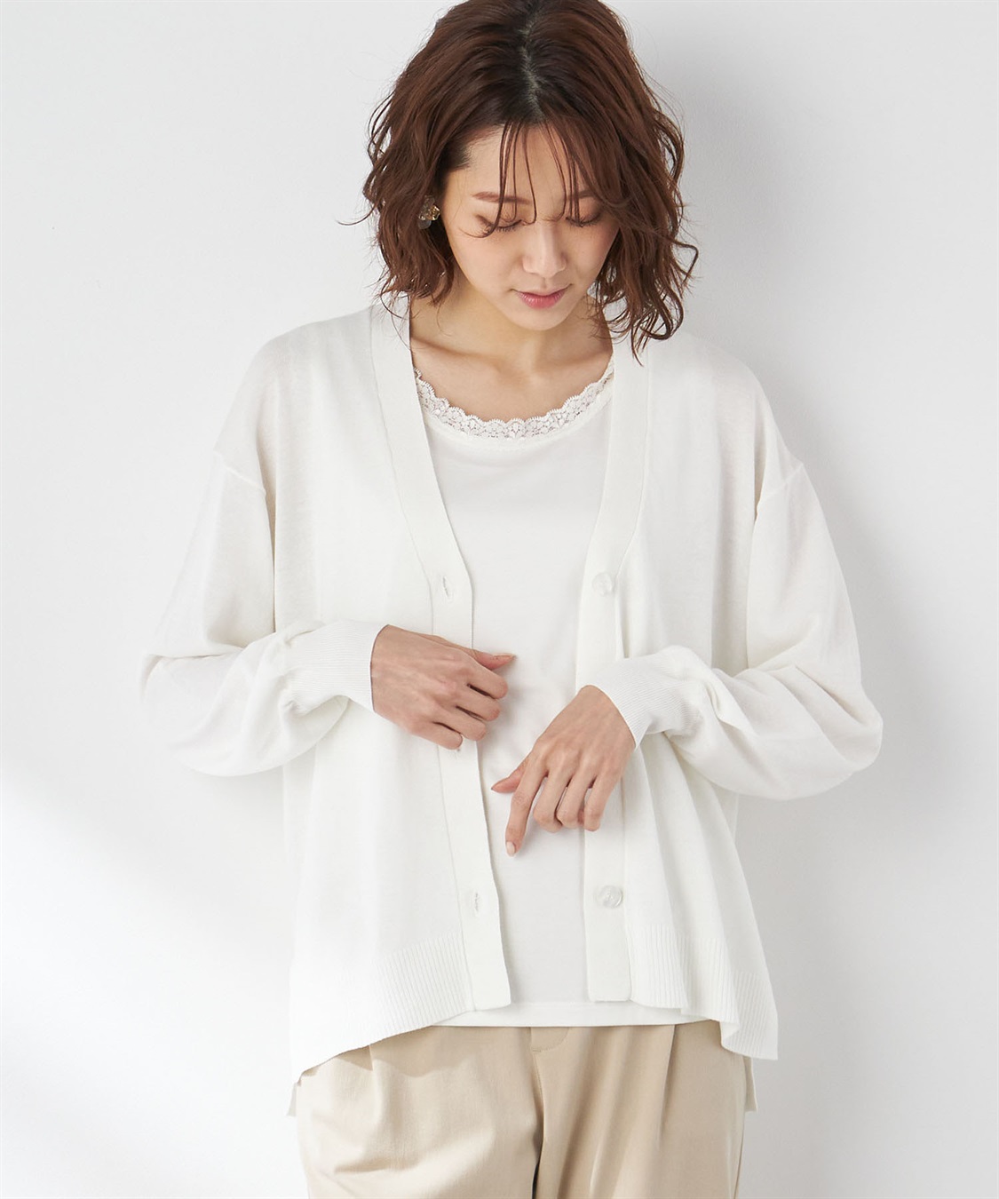 UVカット・接触冷感・ウォッシャブル】ゆるシルエットショート