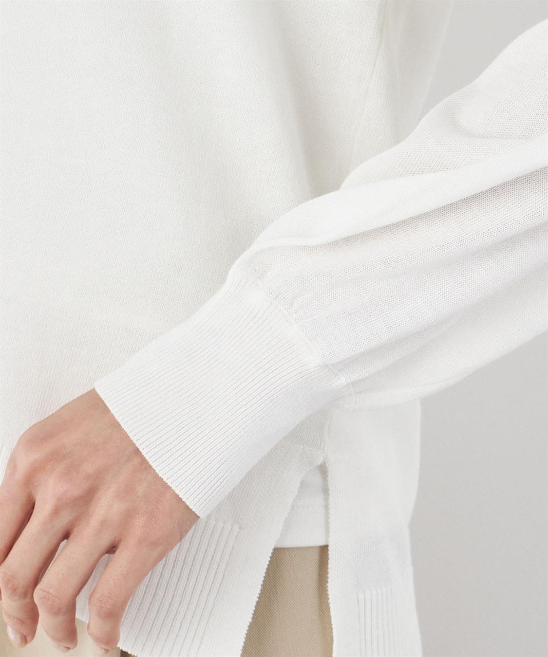 Petit Honfleur 【UVカット・接触冷感・ウォッシャブル】ゆるシルエットショートカーディガン_sub_5