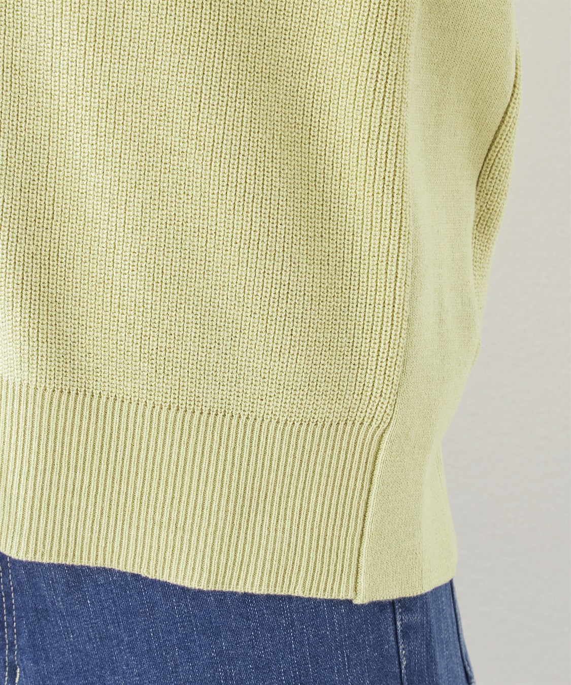 Petit Honfleur 畦編みニットベスト_sub_5