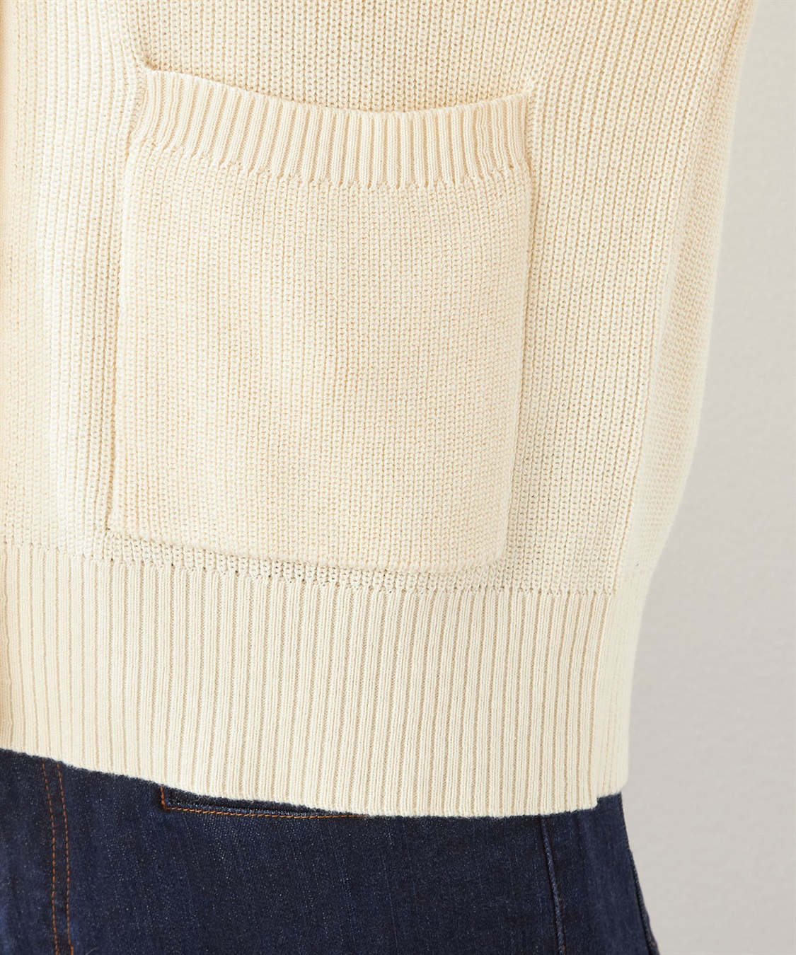 Petit Honfleur 襟付きニットカーディガン_sub_6