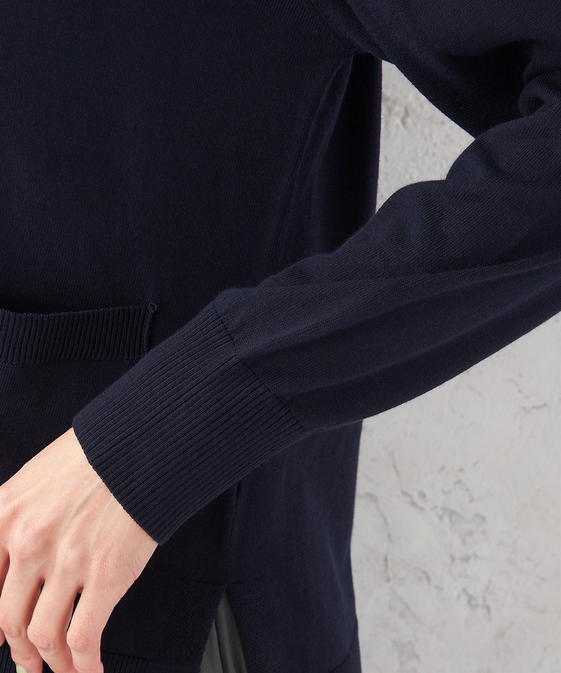 Petit Honfleur UV対策Vネックカーディガン_sub_4