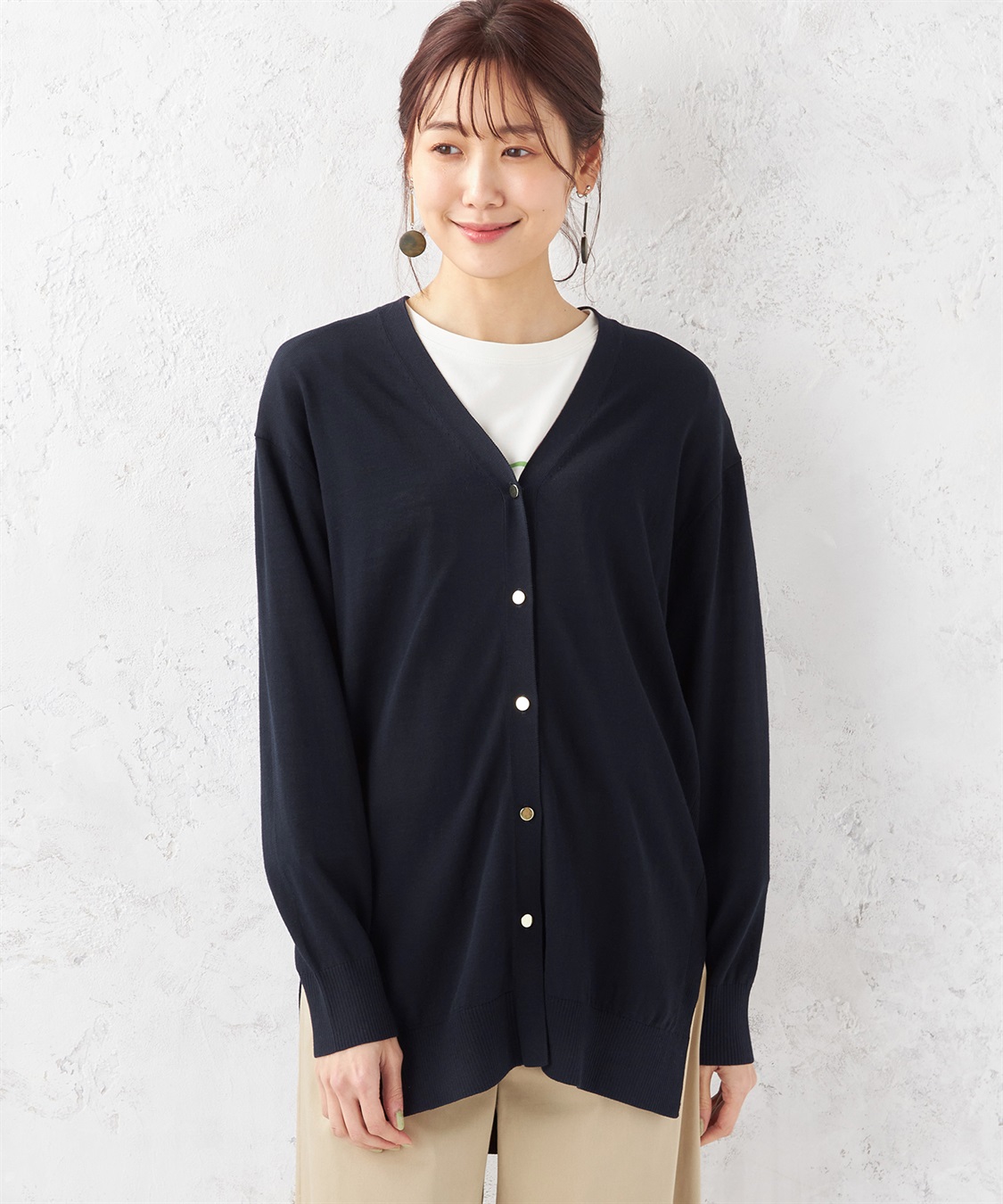 Petit Honfleur UV対策ロングカーディガン_sub_3