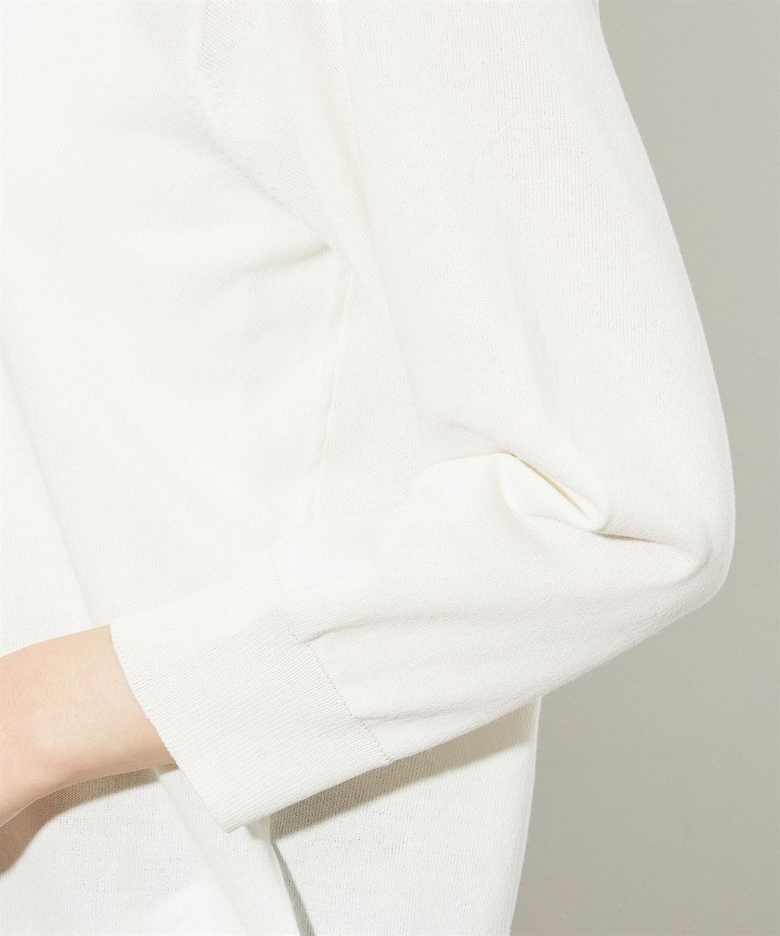 Petit Honfleur 【接触冷感】クルーネックカーディガン_sub_4