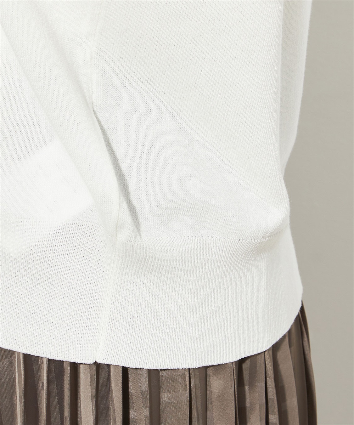 Petit Honfleur 【接触冷感】クルーネックカーディガン_sub_5