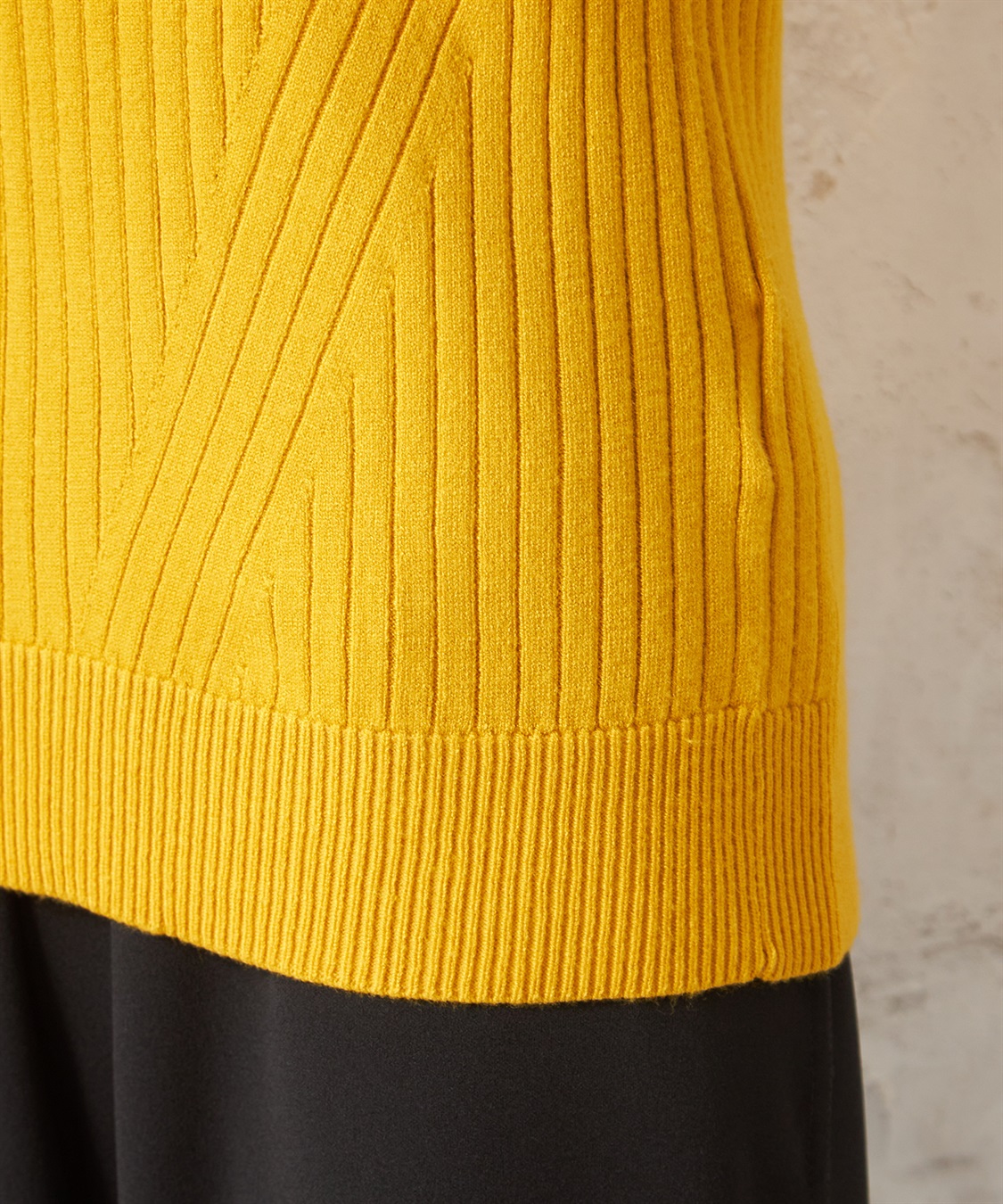 Petit Honfleur ワイドリブモックネックプルオーバー_sub_6