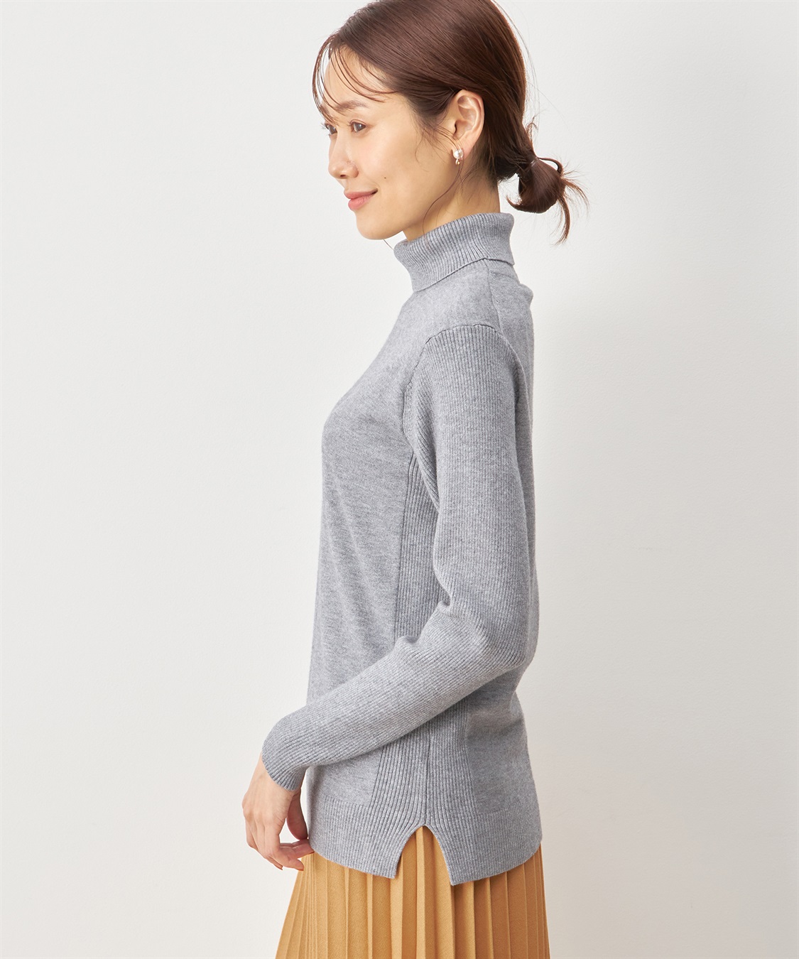 Petit Honfleur タートルネックニットプルオーバー_sub_1