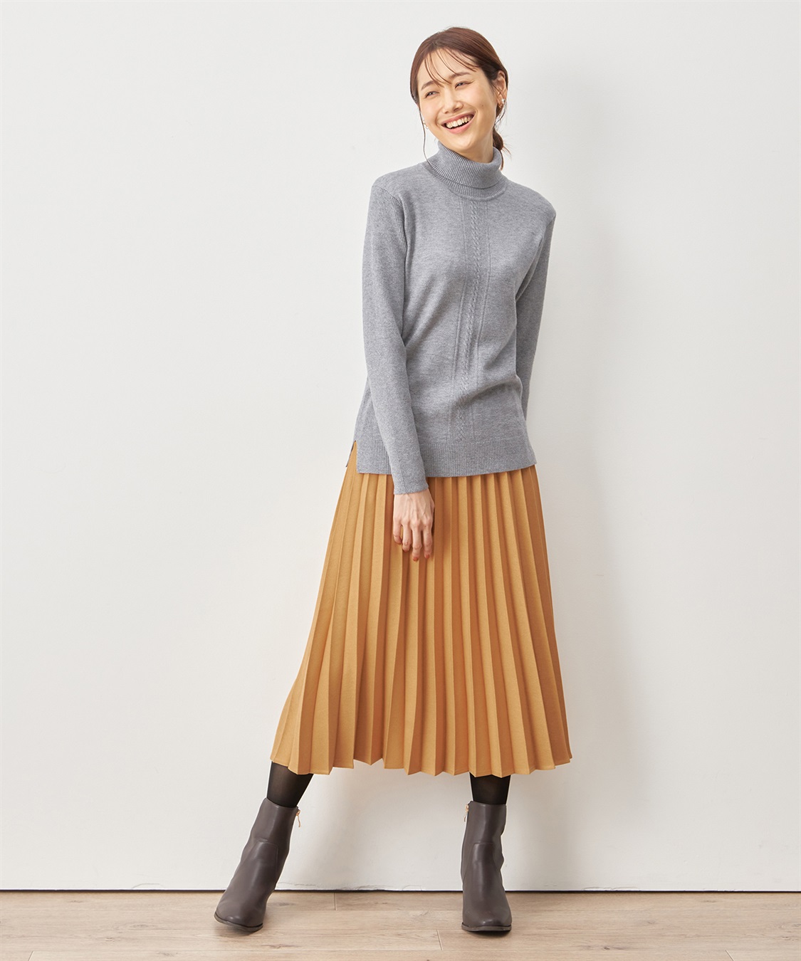 Petit Honfleur タートルネックニットプルオーバー_sub_7