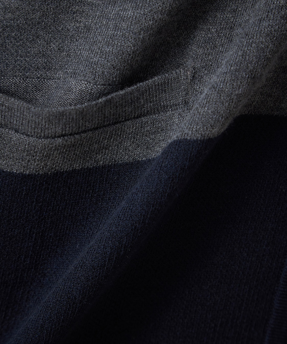 Petit Honfleur Wフェイスパネル配色コーディガン_sub_8