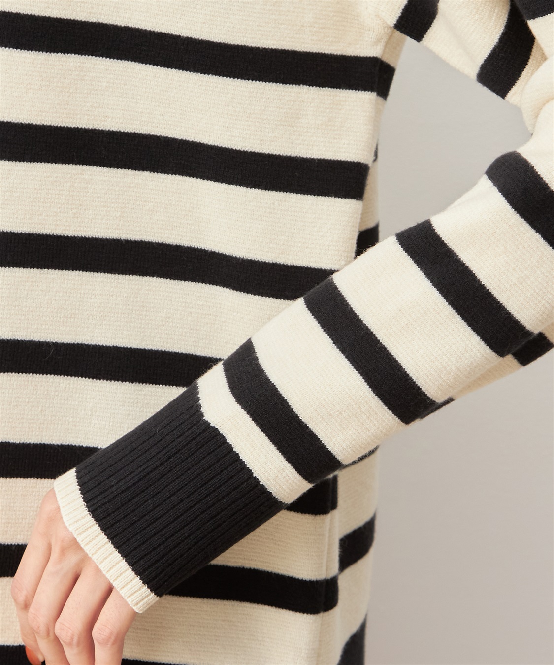 Petit Honfleur ボーダーニットプルオーバー_sub_4