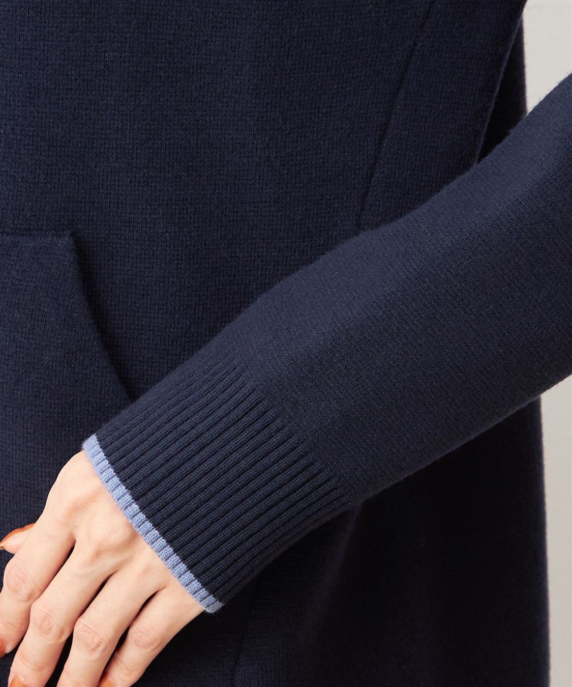 Petit Honfleur ジップニットパーカー_sub_5