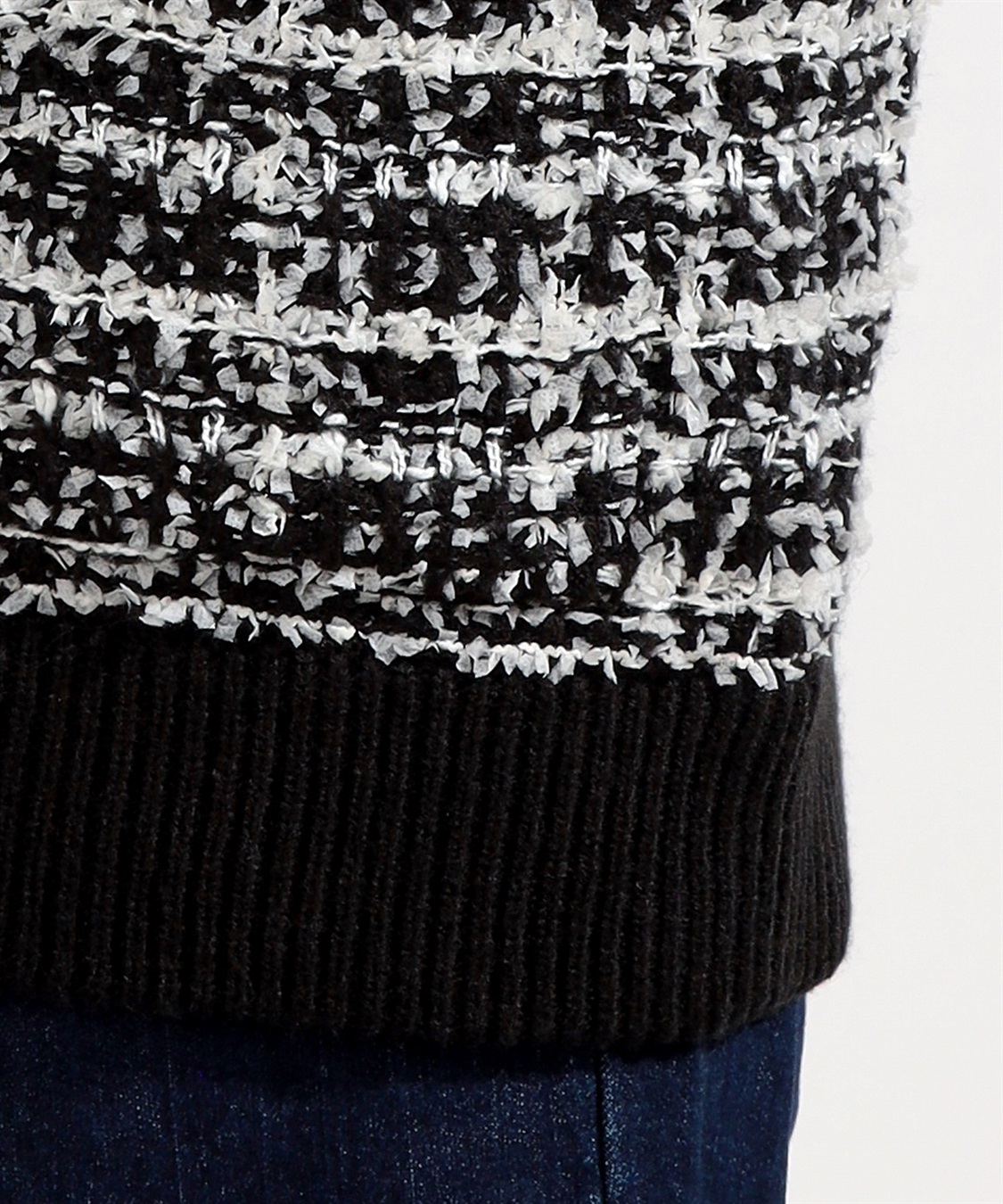 Petit Honfleur ツイードニットベスト_sub_6