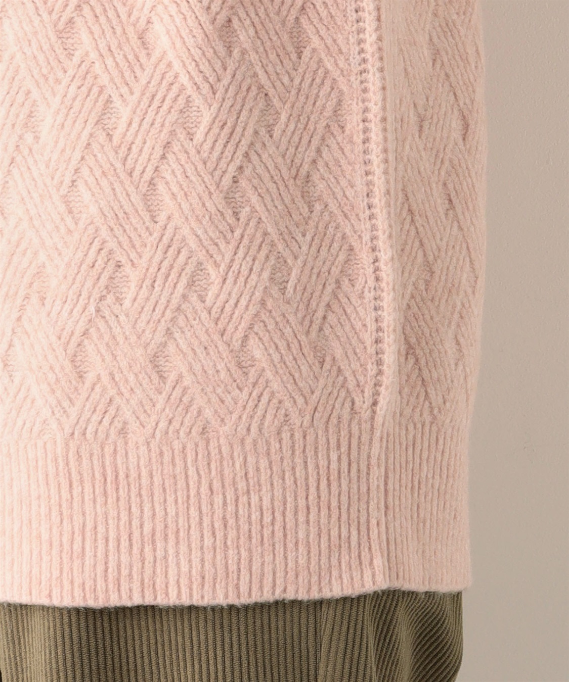 Petit Honfleur ジャガードハイネックプルオーバー_sub_6