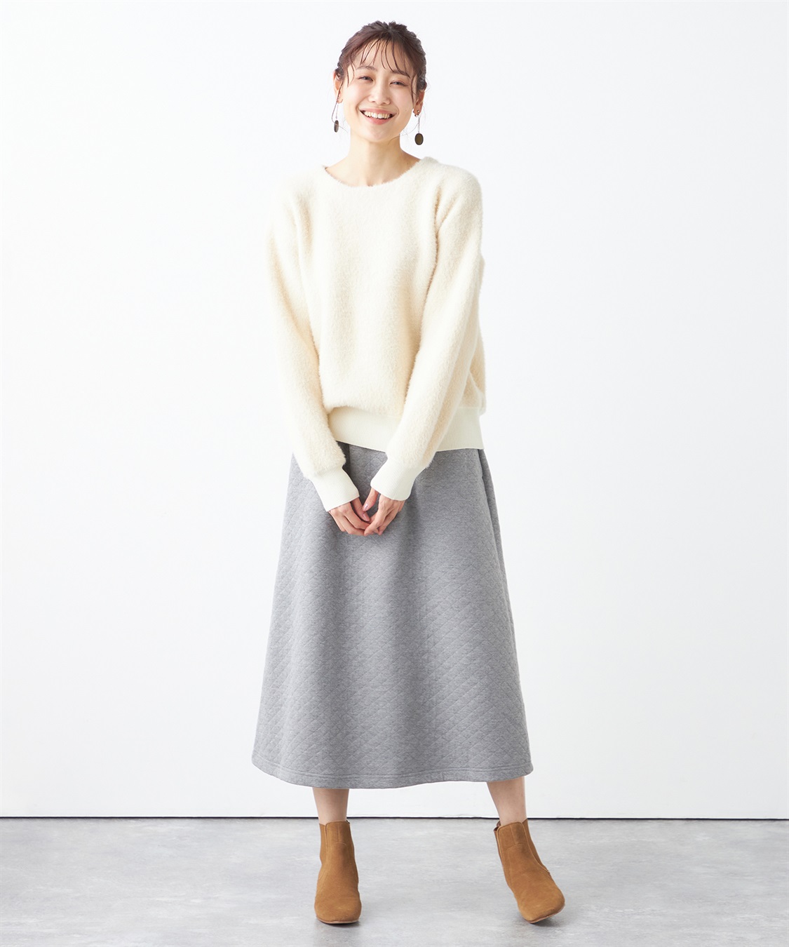 Petit Honfleur フェザーニットプルオーバー_sub_7