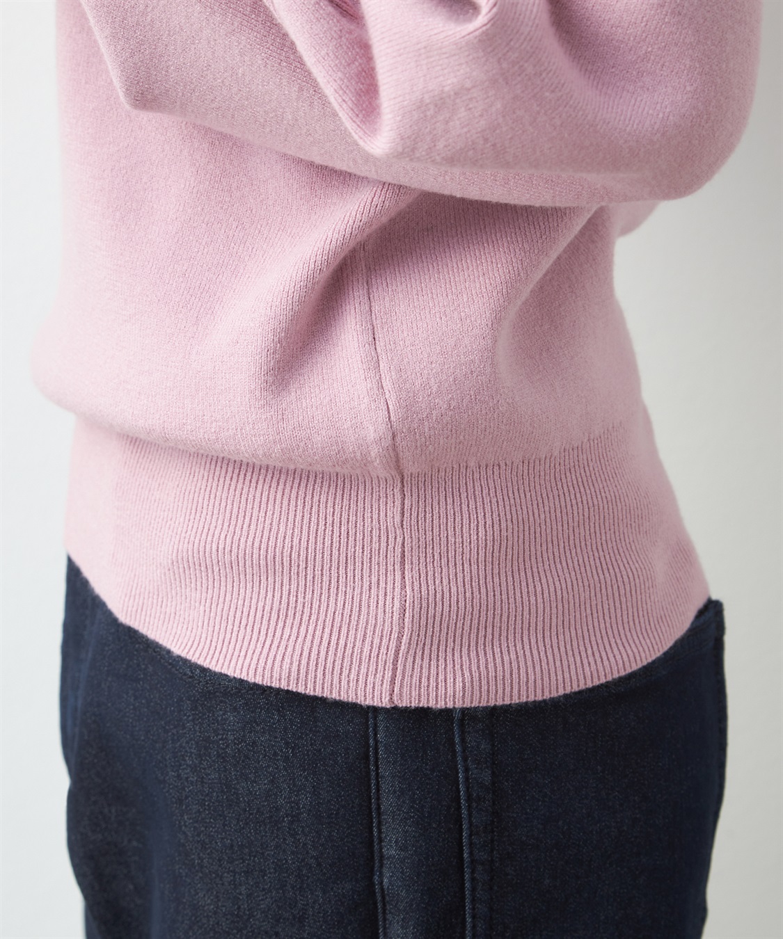 Petit Honfleur パール袖ニットプルオーバー_sub_5