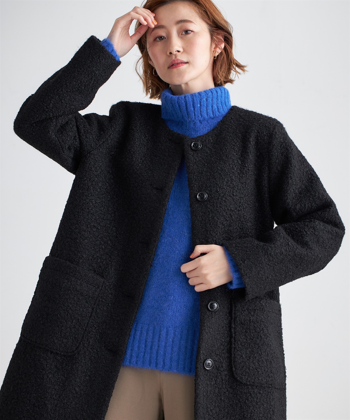 Petit Honfleur ヘアリーニットプルオーバー_sub_8