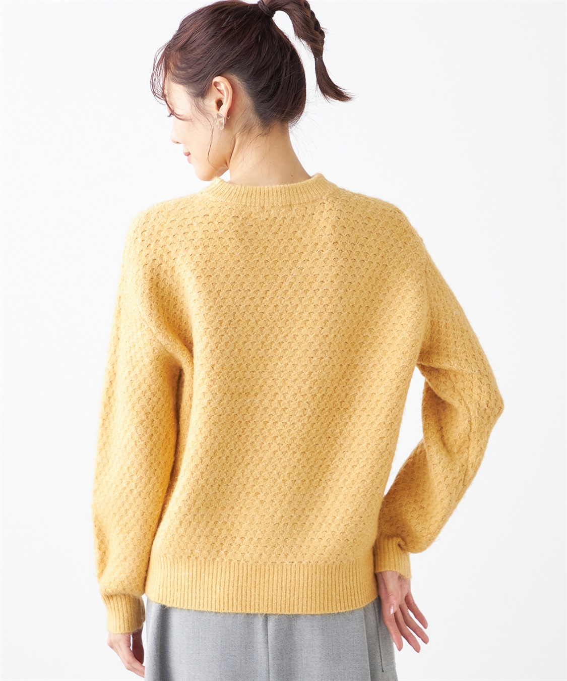 Petit Honfleur ポコポコニットプルオーバー_sub_2