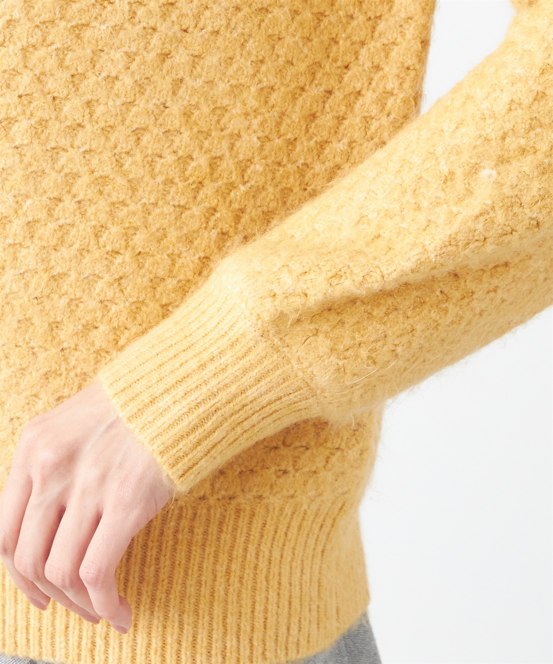 Petit Honfleur ポコポコニットプルオーバー_sub_4