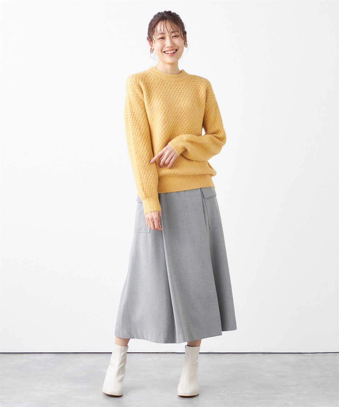 Petit Honfleur ポコポコニットプルオーバー_sub_7