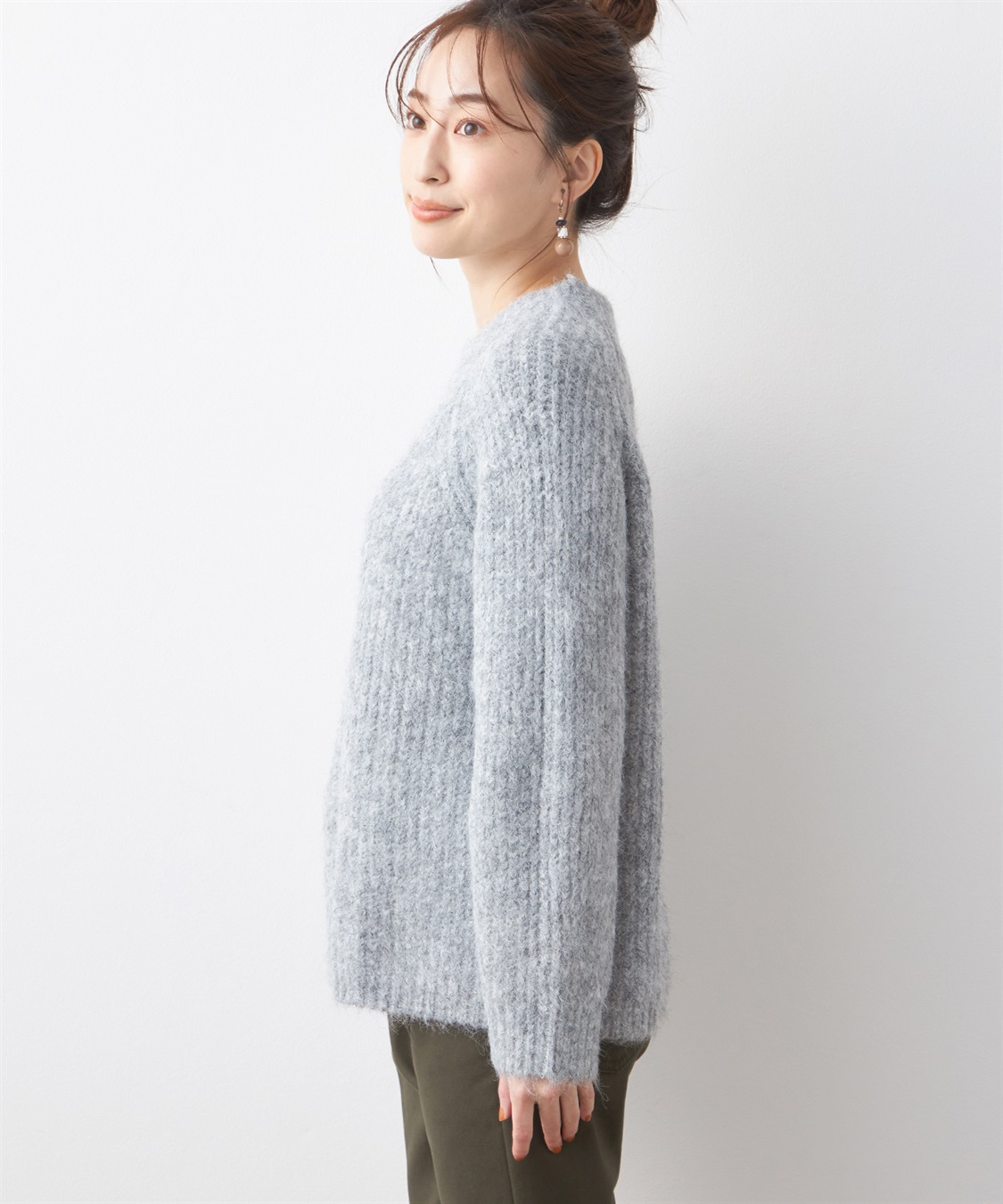 Petit Honfleur ラウンドネックニットプルオーバー_sub_1