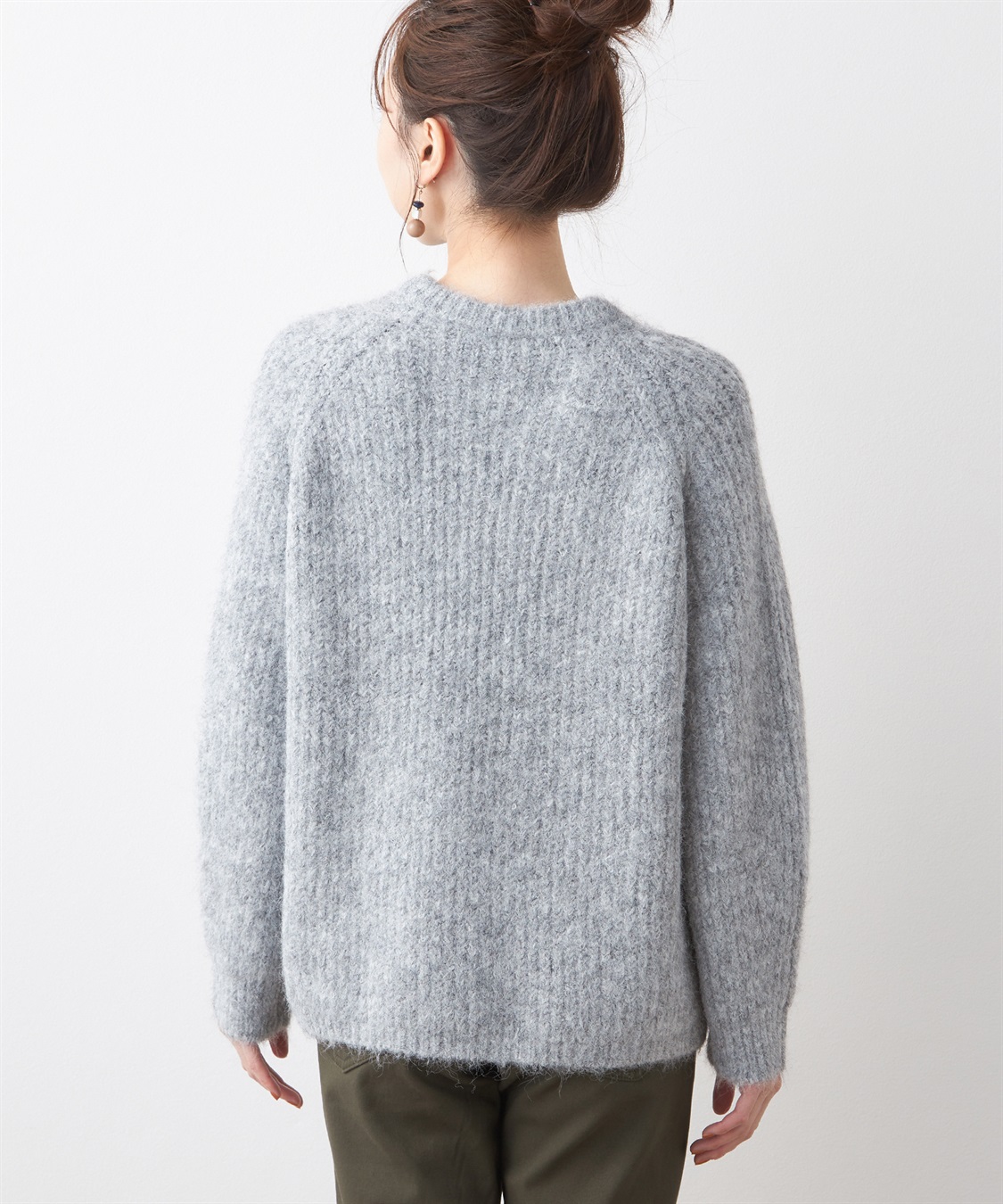 Petit Honfleur ラウンドネックニットプルオーバー_sub_2