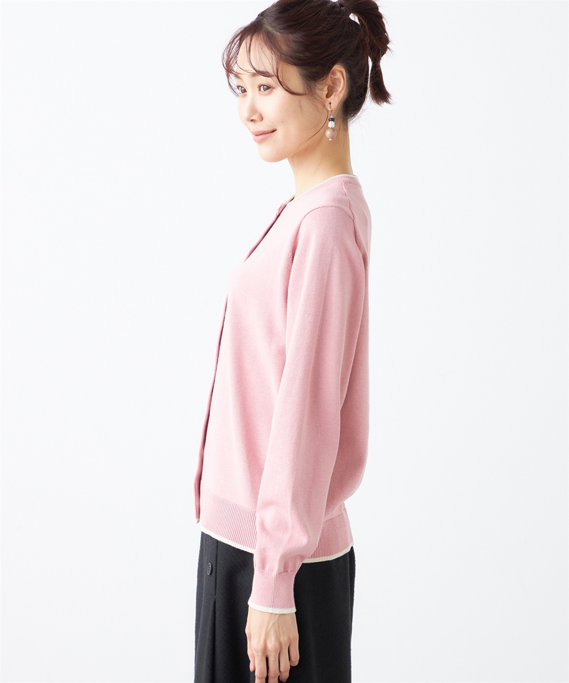 Petit Honfleur クルーネックカーディガン_sub_2