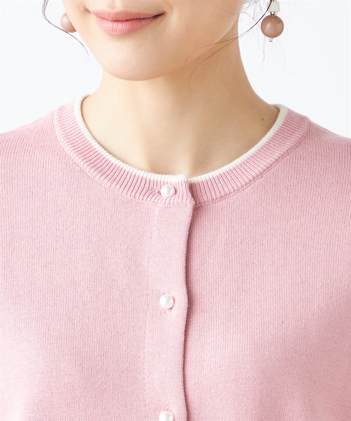 Petit Honfleur クルーネックカーディガン_sub_4