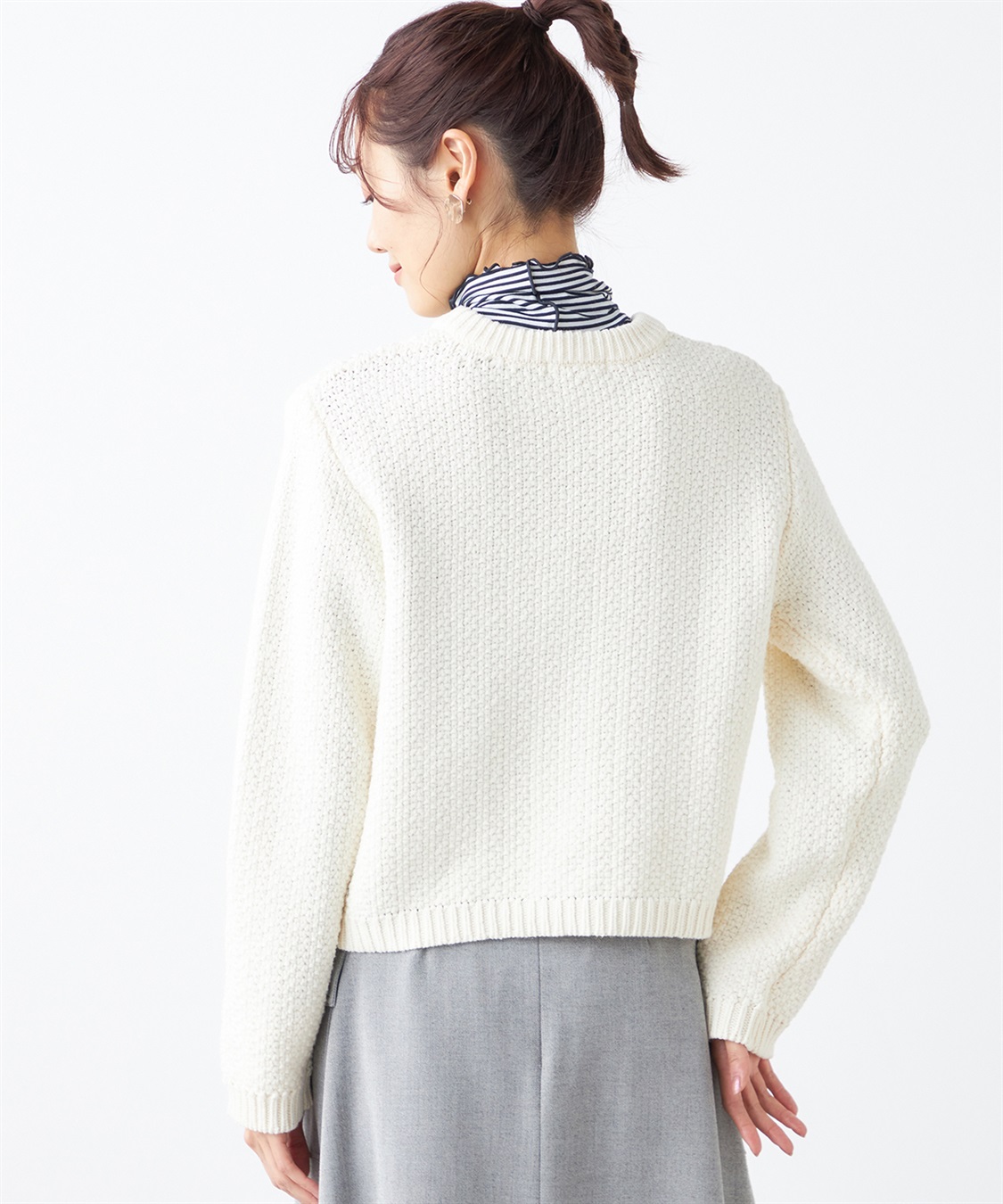 Petit Honfleur ニットジャケット_sub_3