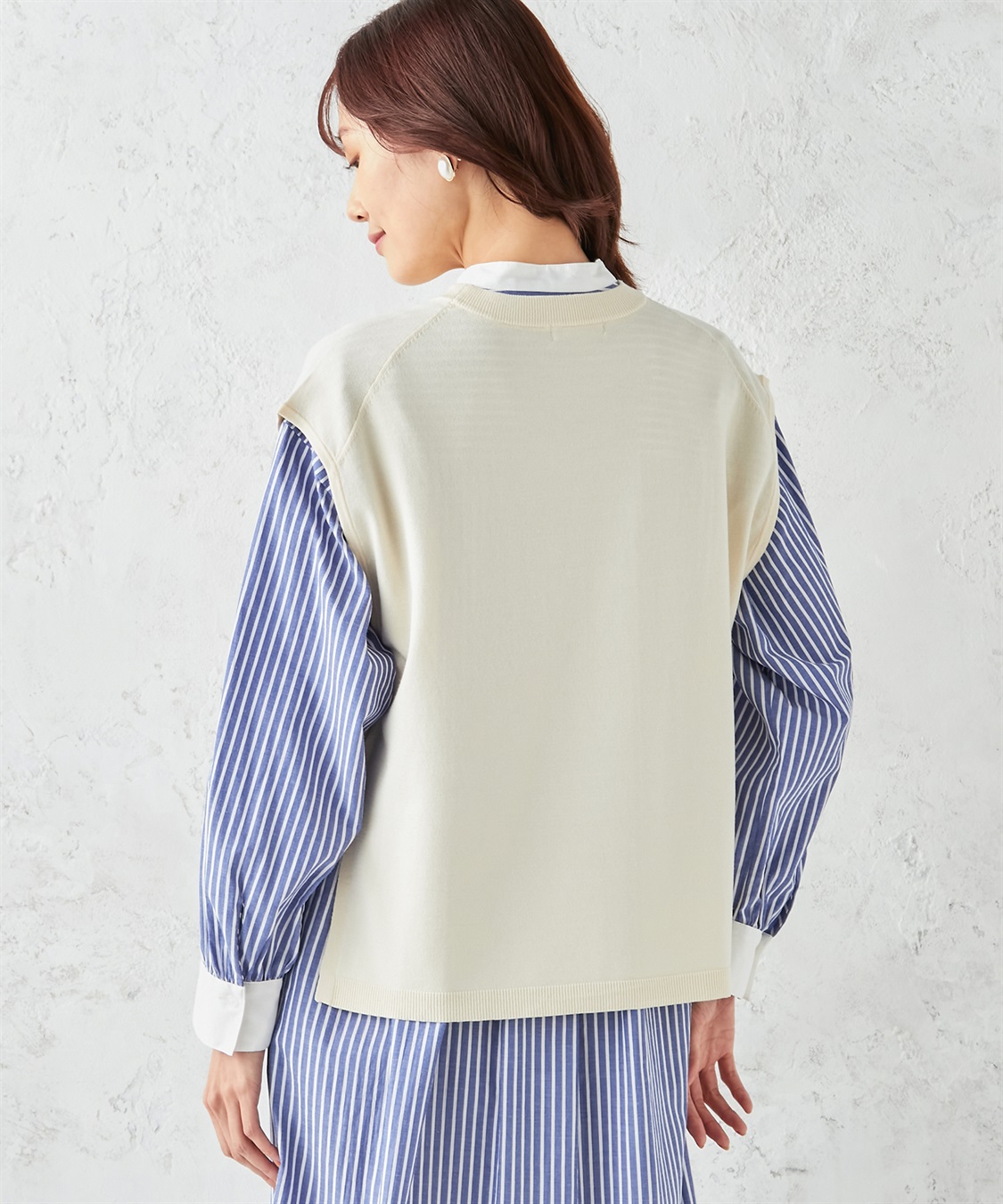 Petit Honfleur ニットベスト_sub_2