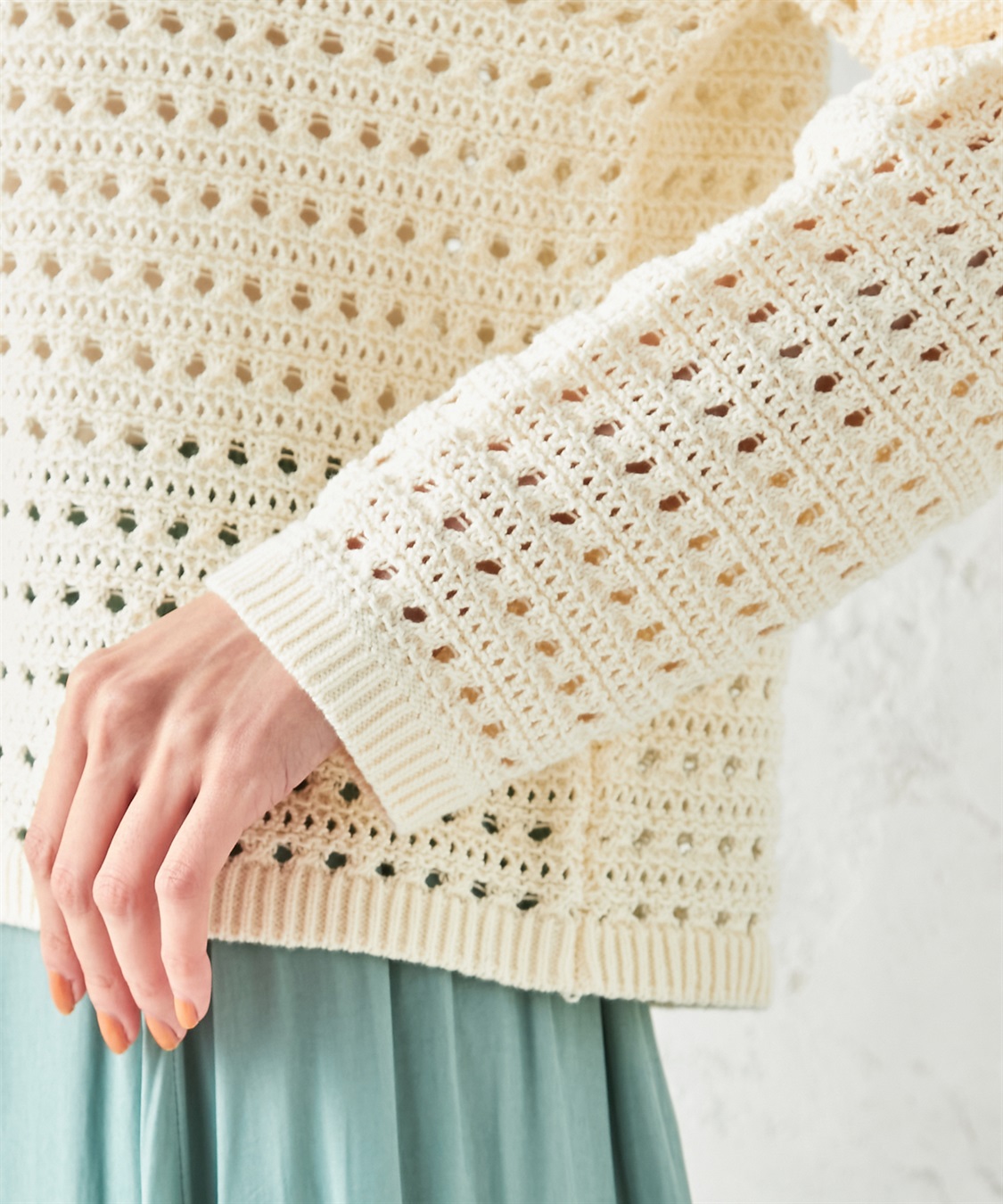 Petit Honfleur 襟付きカーディガン_sub_4