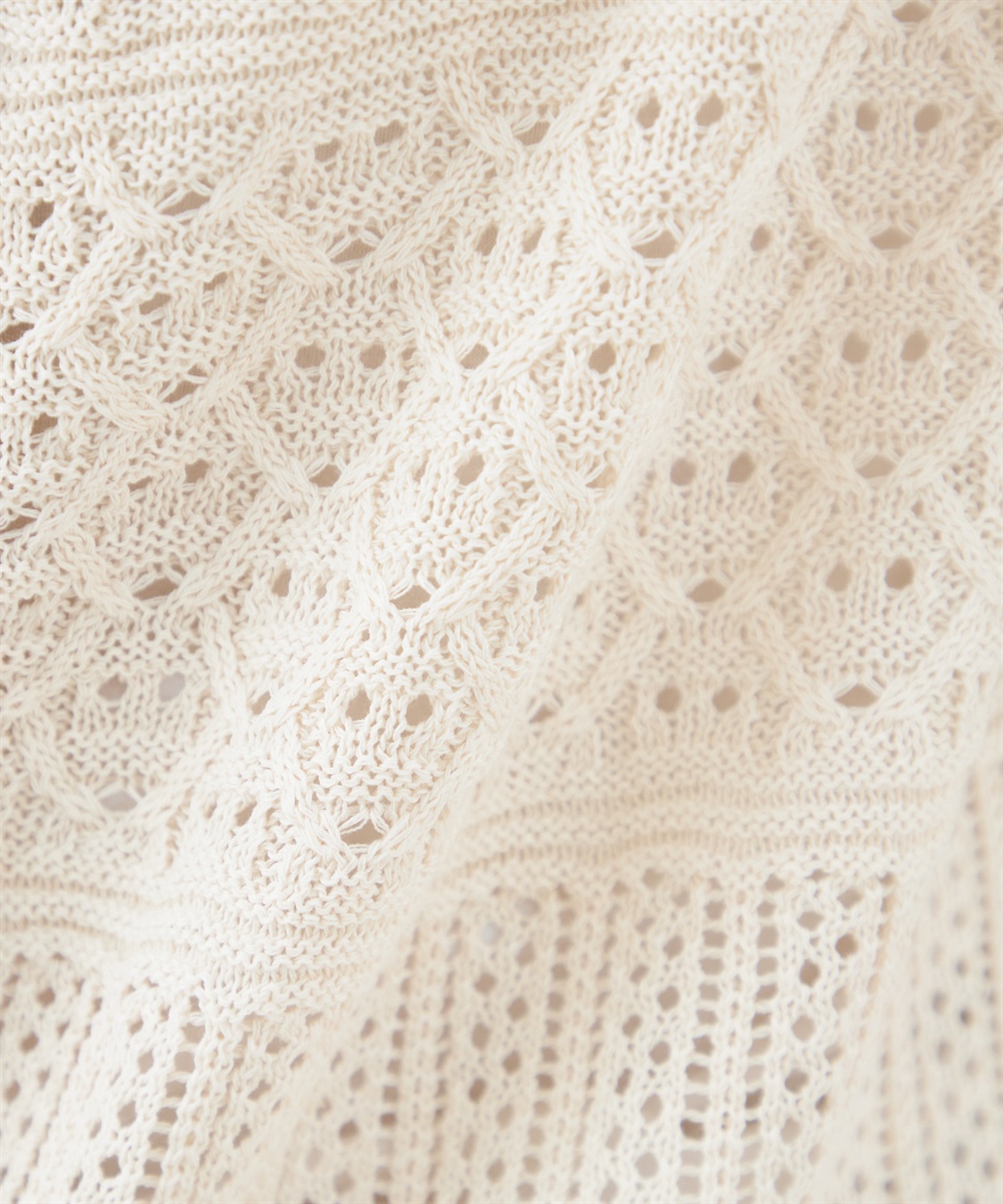 Petit Honfleur 透かし編みカーディガン_sub_11