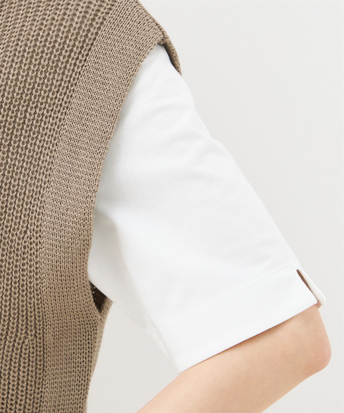 Petit Honfleur ニットベスト_sub_5